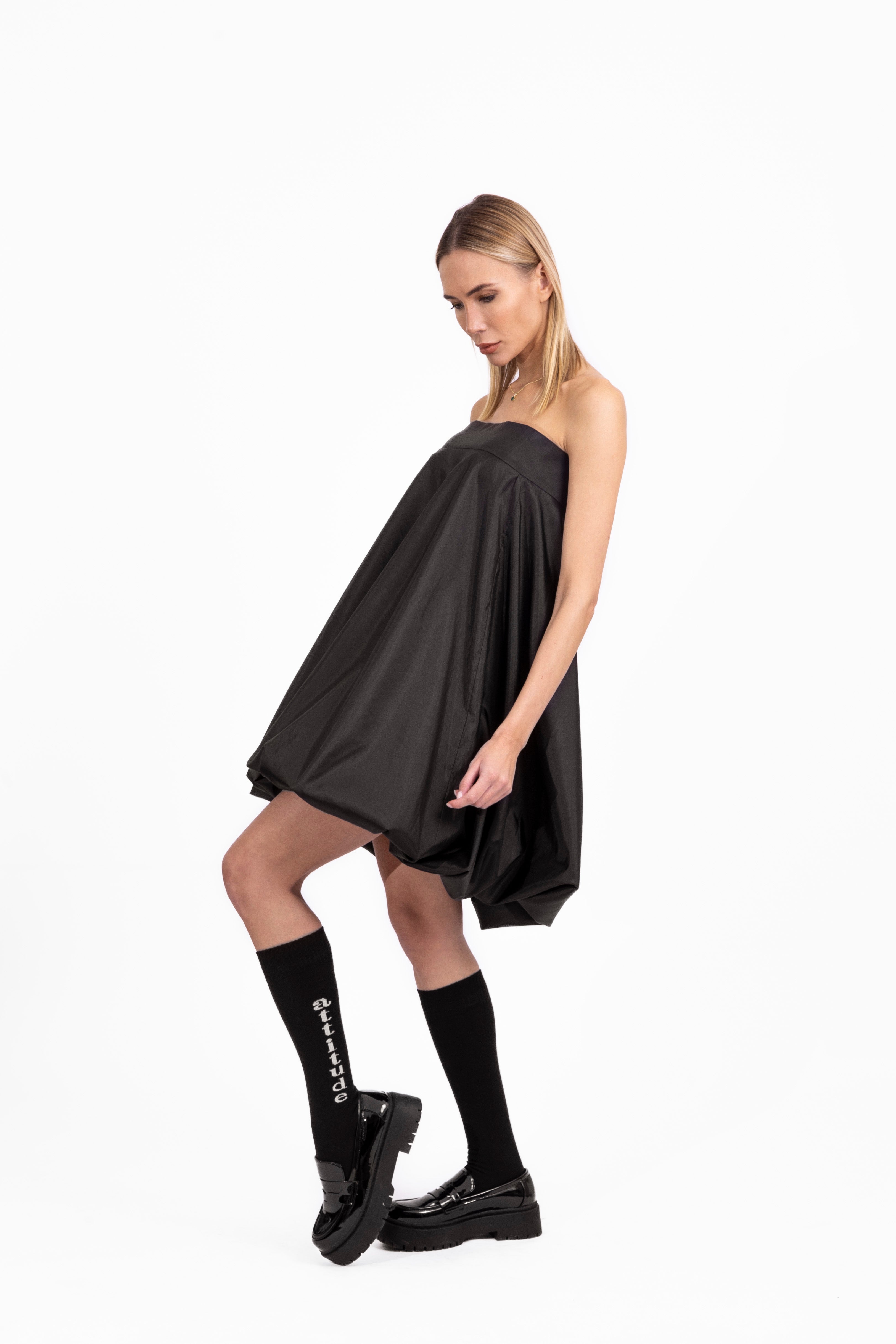 Taffeta Bubble Dress