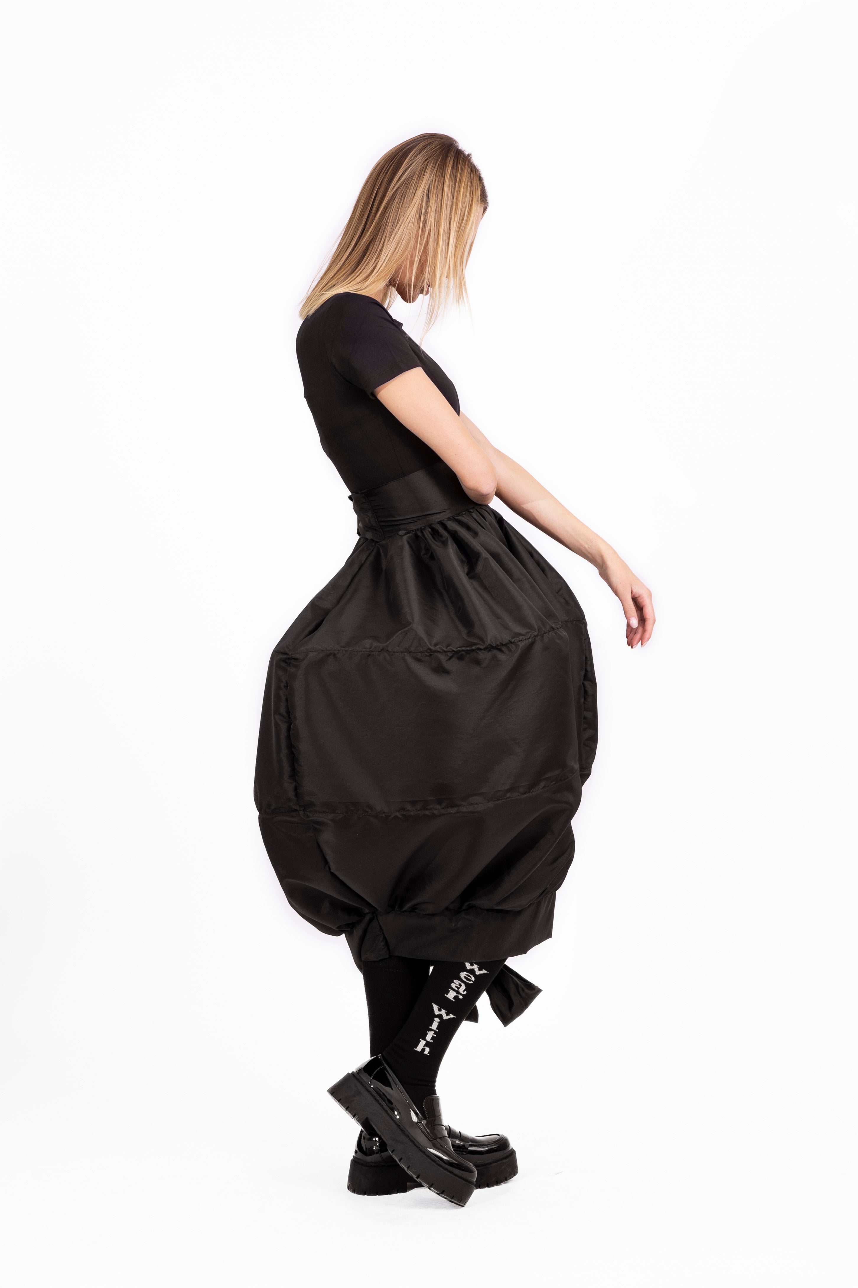 Taffeta Bubble Skirt