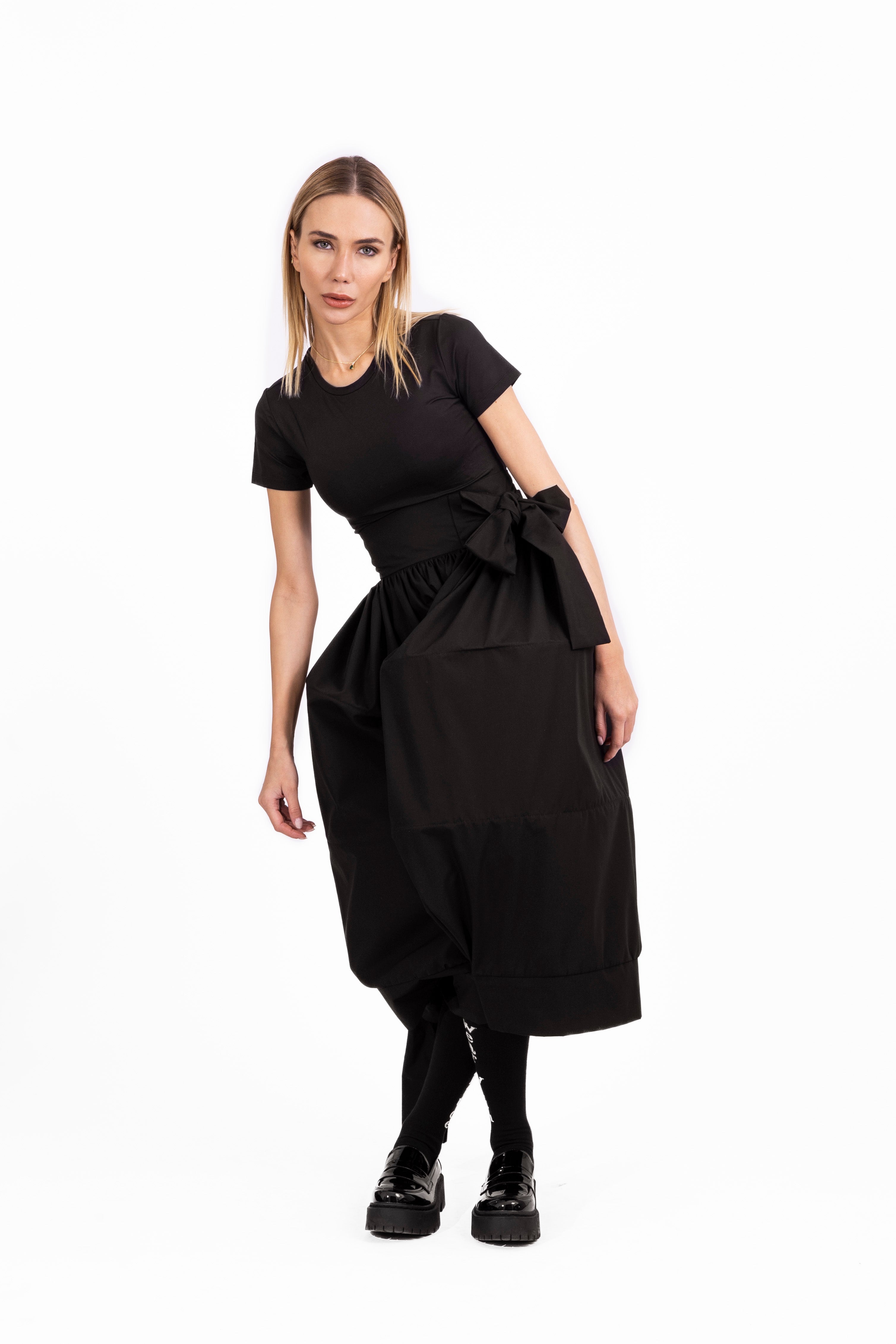 Cotton Bubble Skirt
