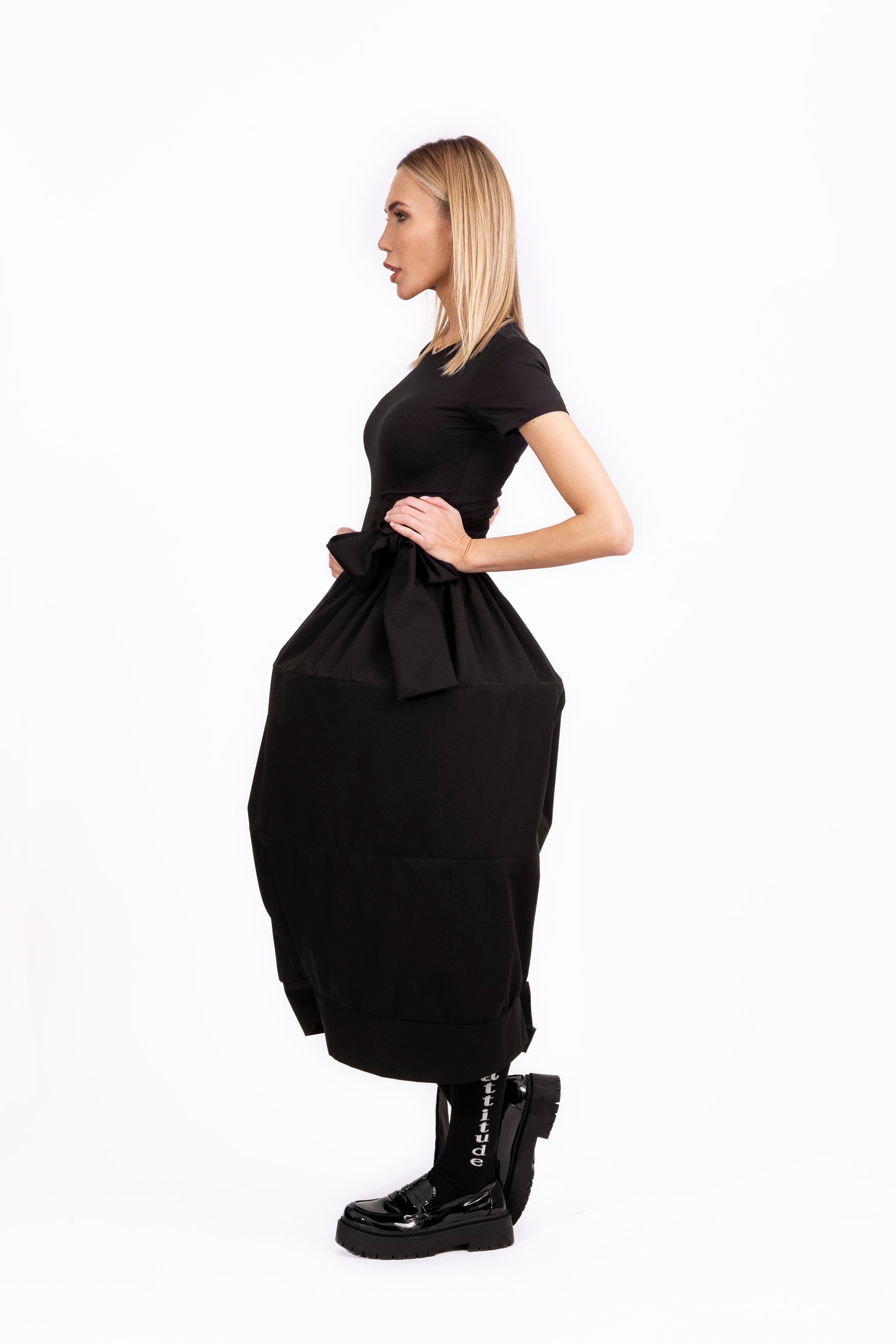 Cotton Bubble Skirt