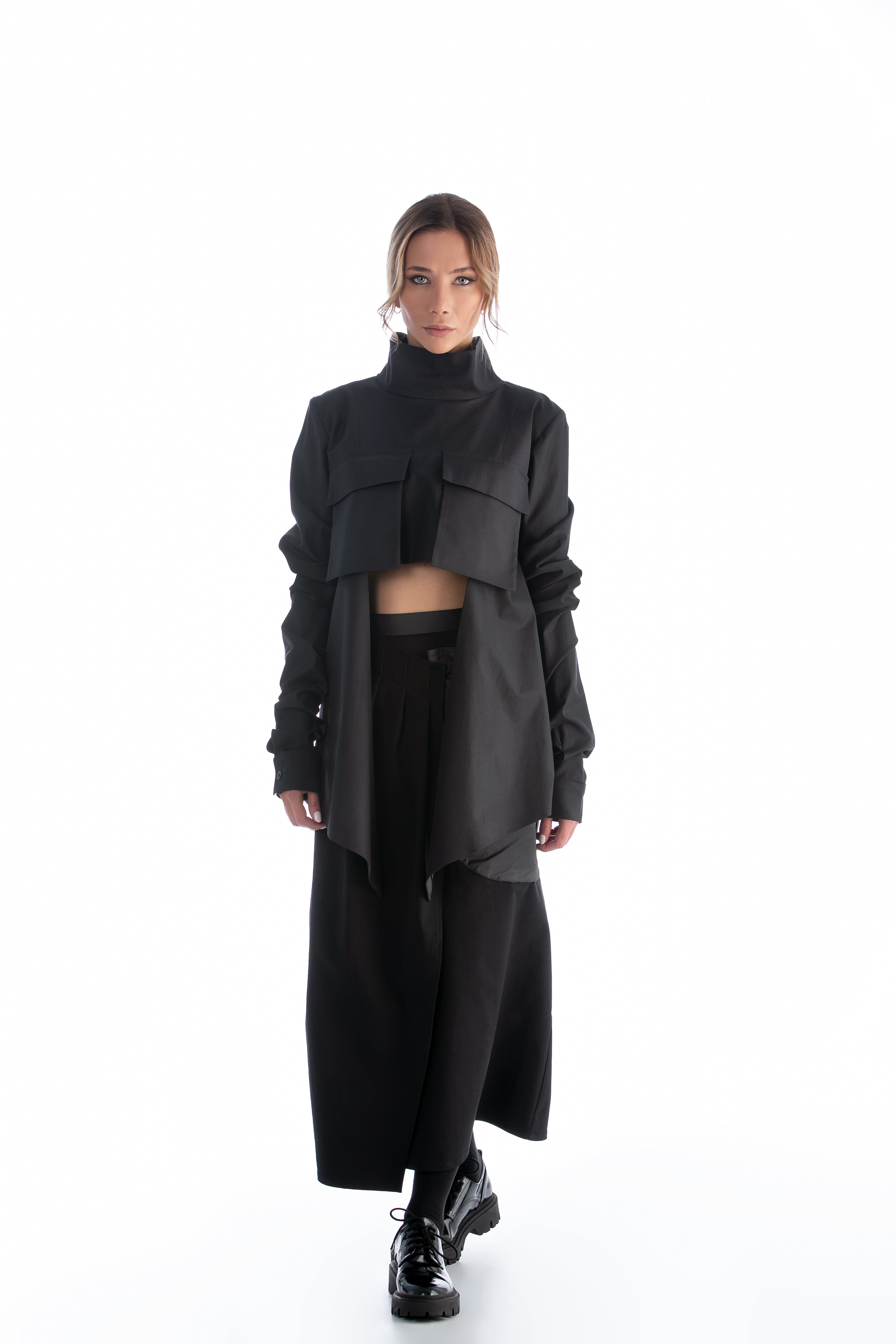 Long Sleeve Crop Top
