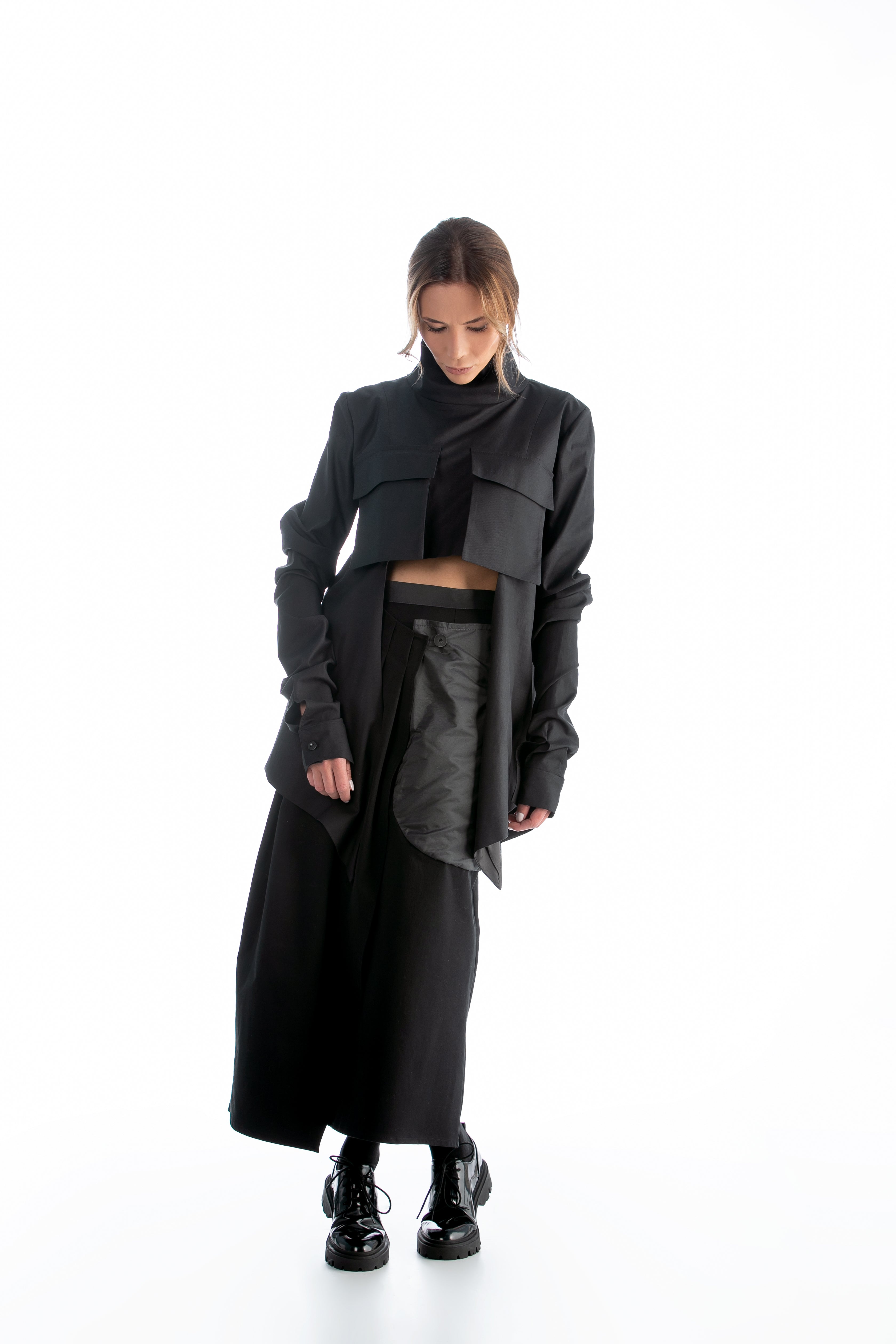 Long Sleeve Crop Top