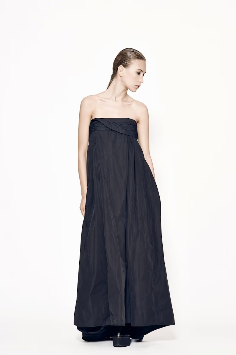 Strapless Maxi Dress