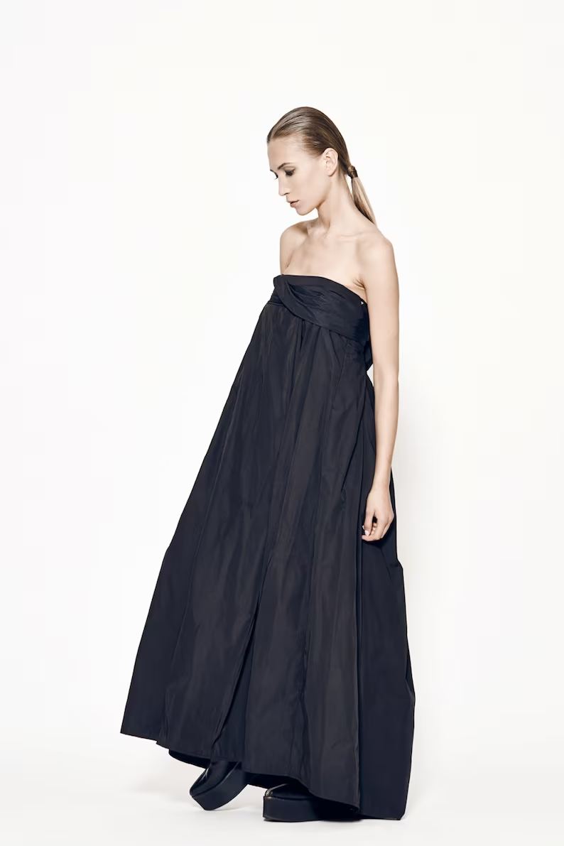 Strapless Maxi Dress