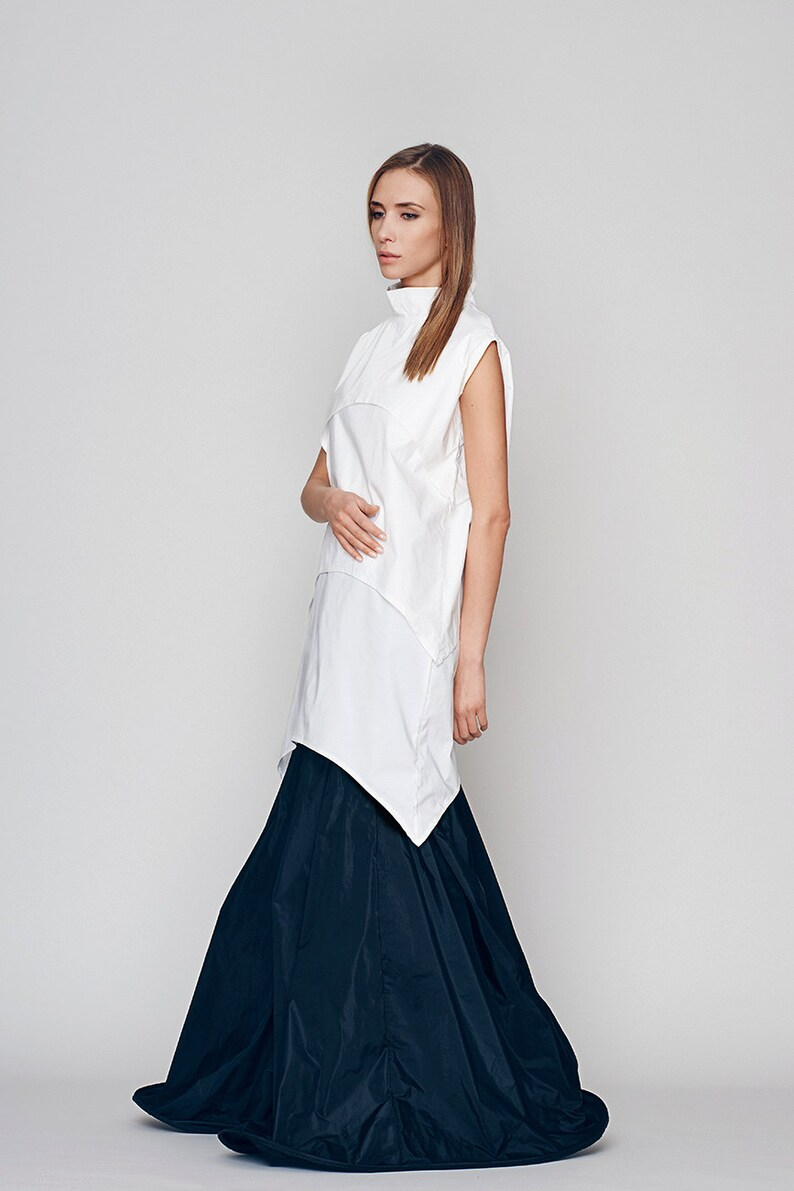 High Neck Sleeveless Top