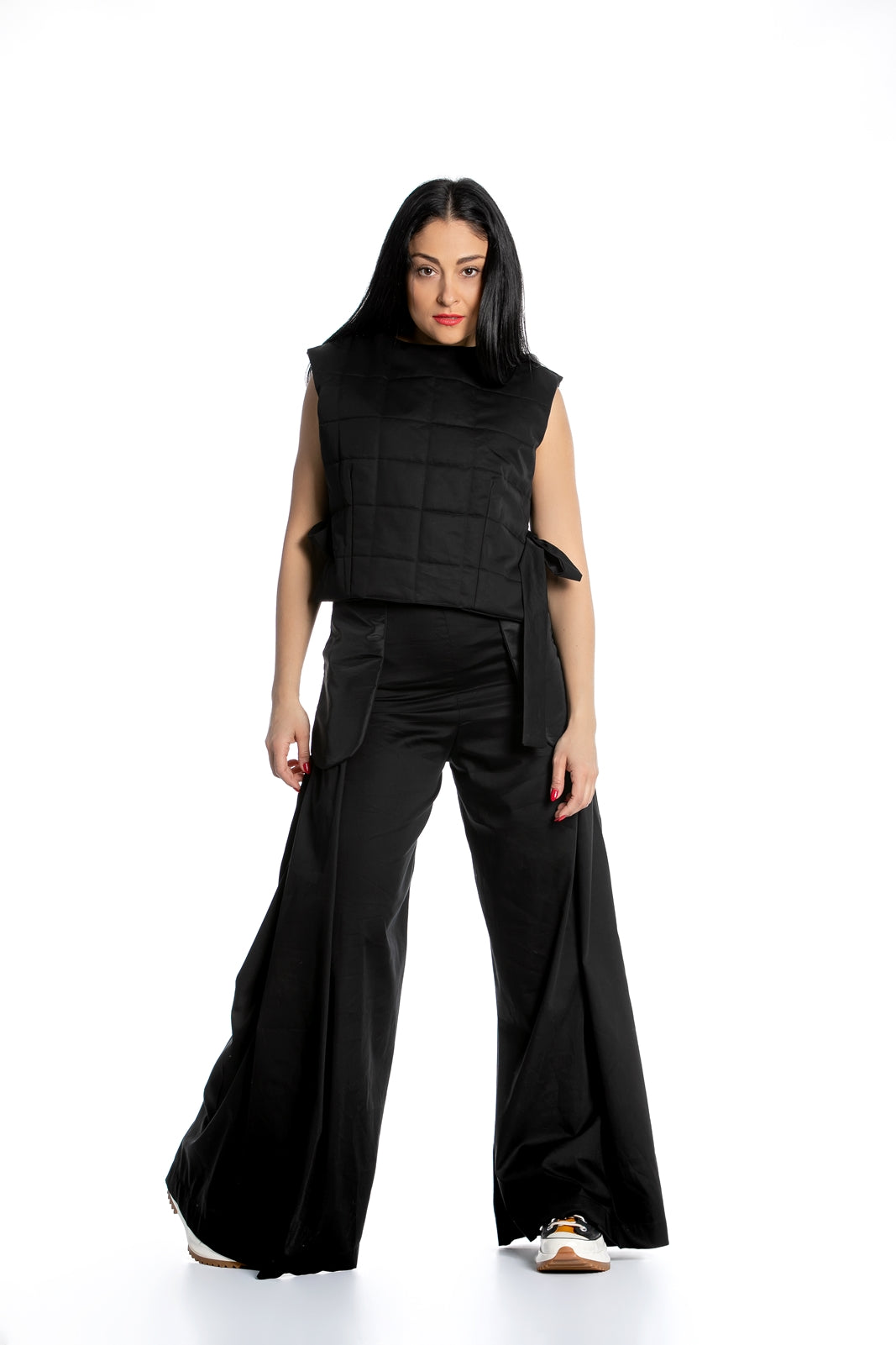 Wide Leg Pants with High Waist