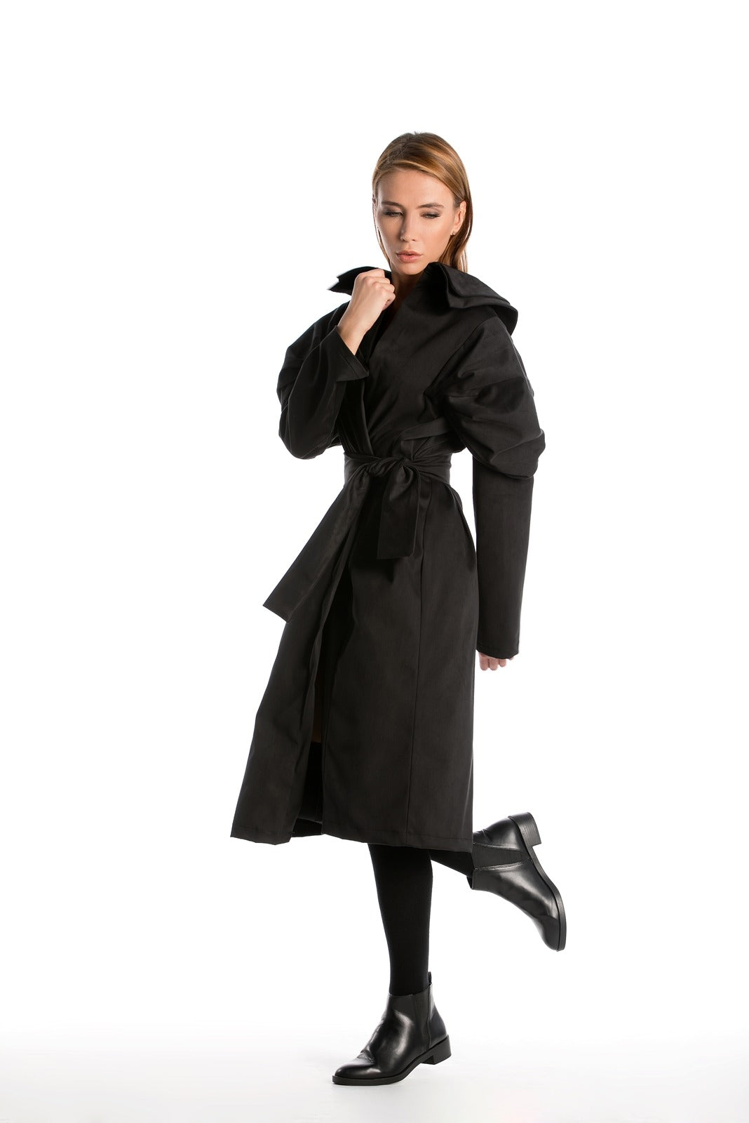 Avant-Garde Long Sleeve Dress