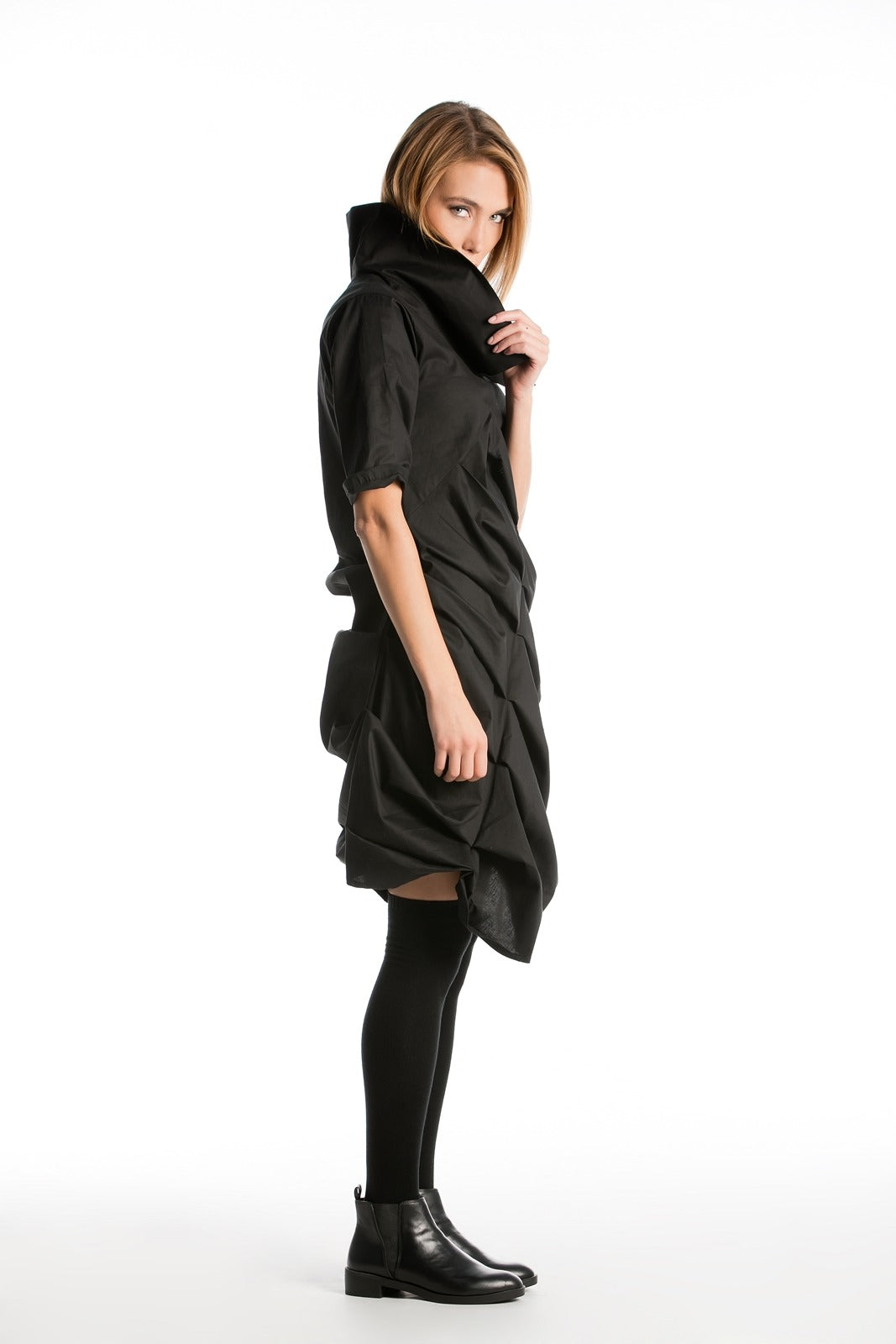 Mid Sleeves Dress