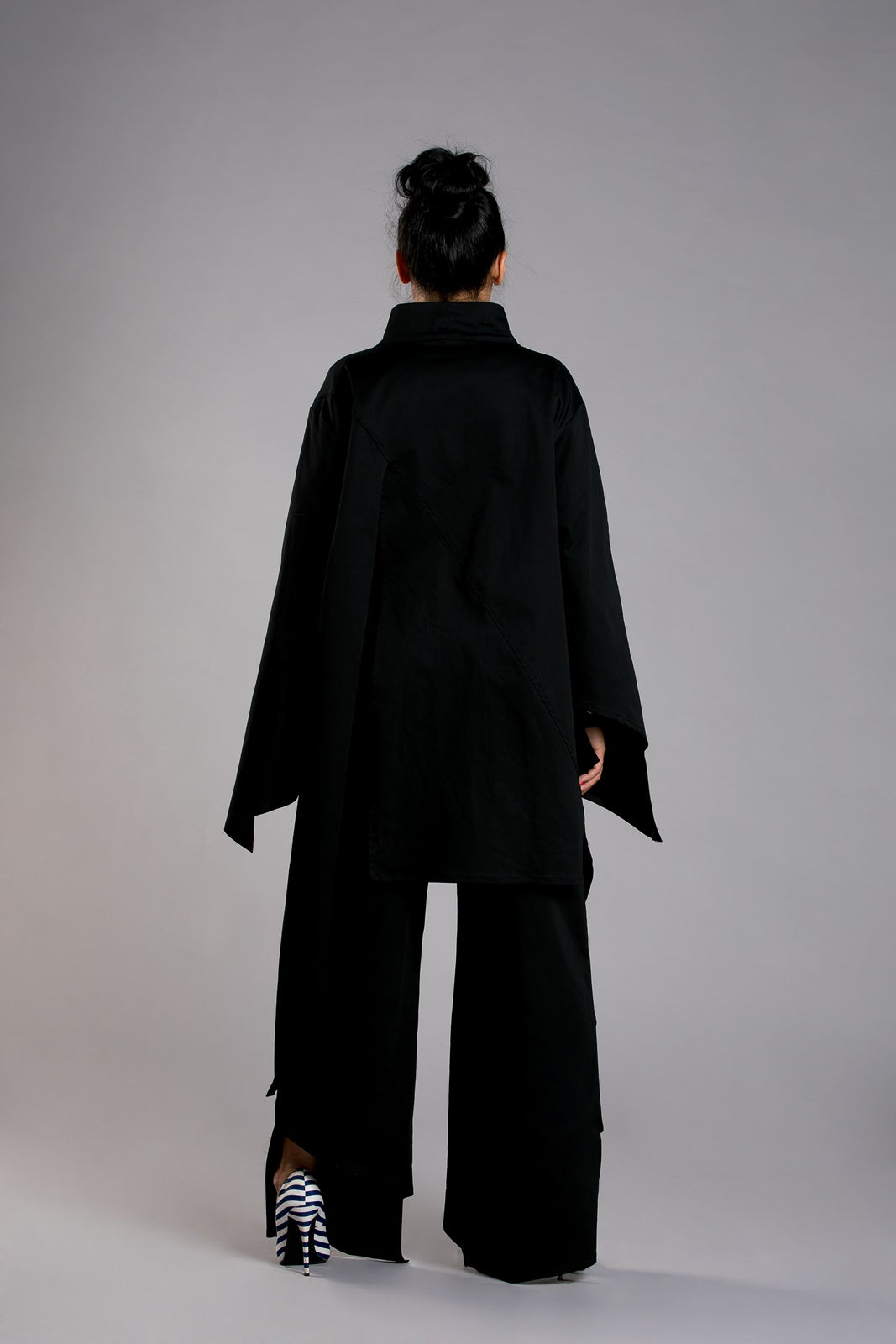 Black Kimono Top
