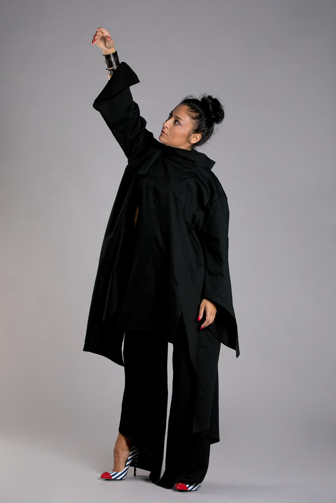 Black Kimono Top