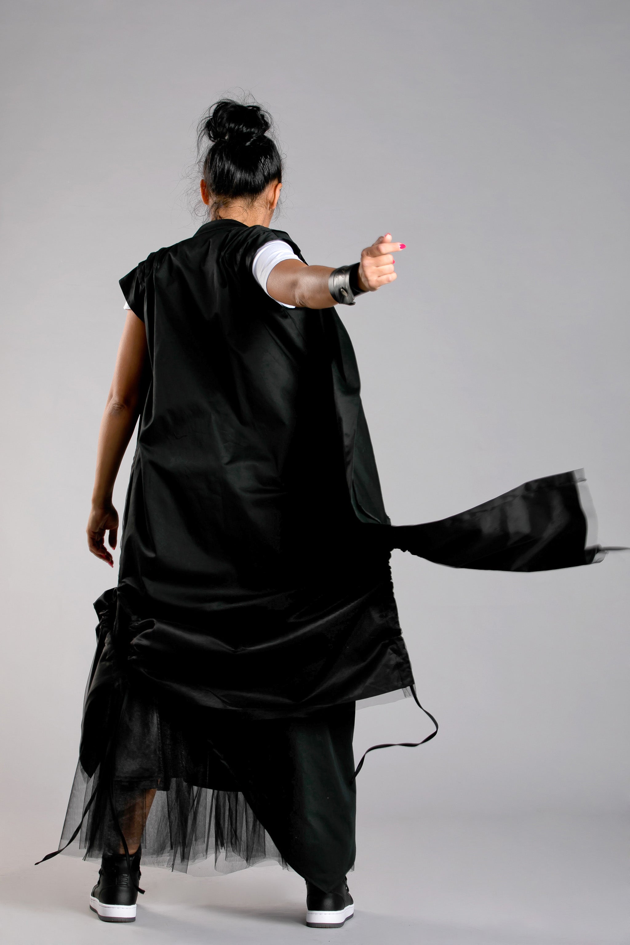 Long Deconstructed Vest