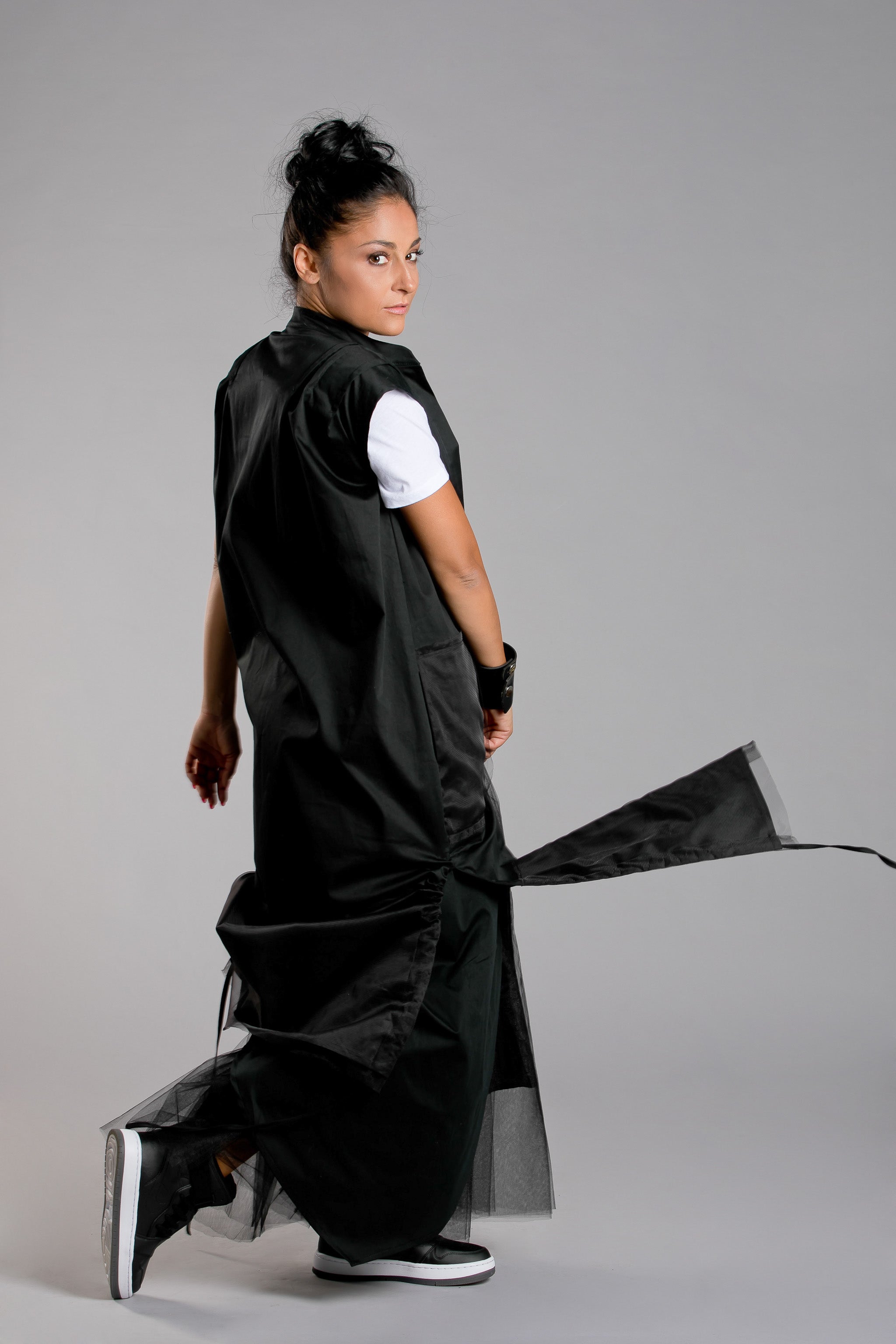 Long Deconstructed Vest