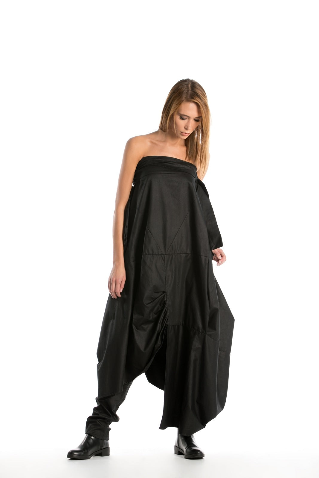 Strapless Oversized Jumpsuit