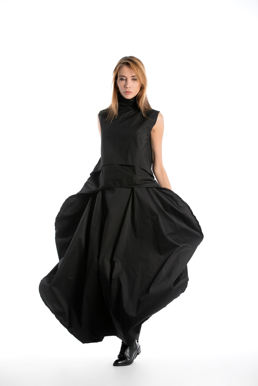 Black Avant-Garde Skirt