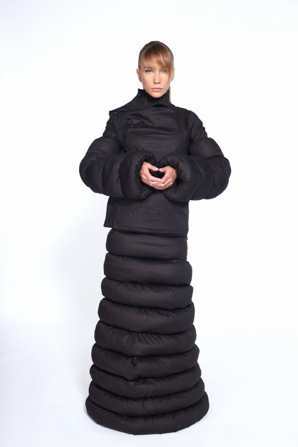 Deconstructed Black Jacket