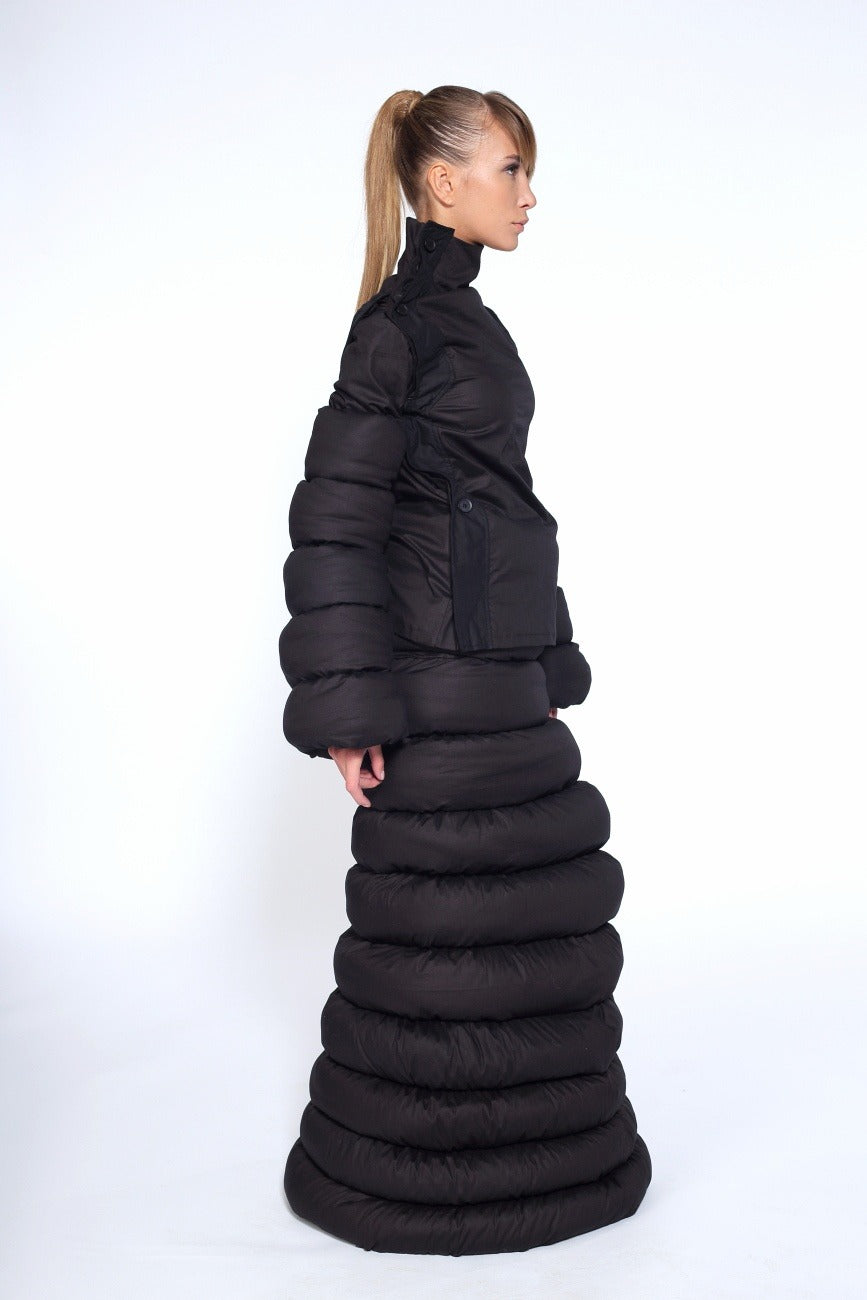Deconstructed Black Jacket