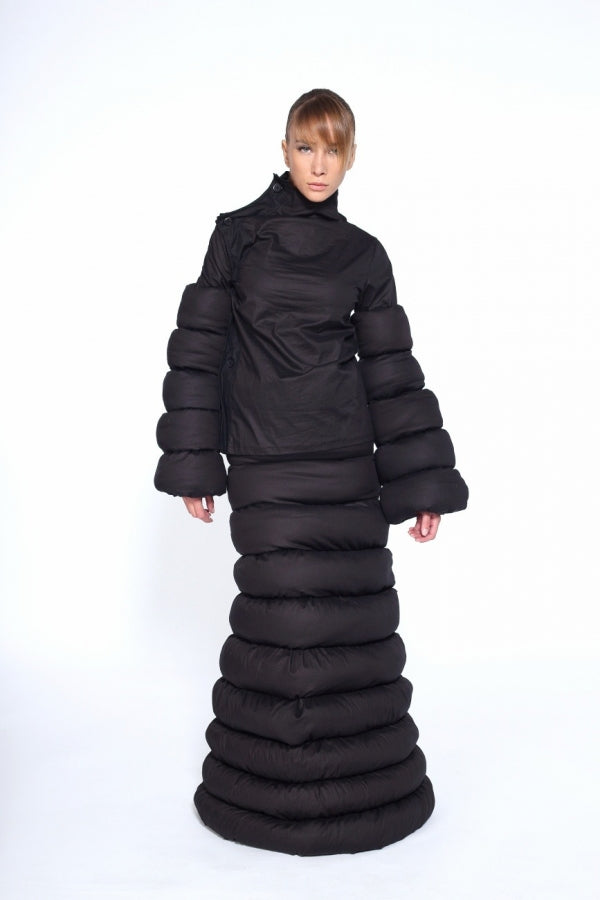 Deconstructed Black Jacket