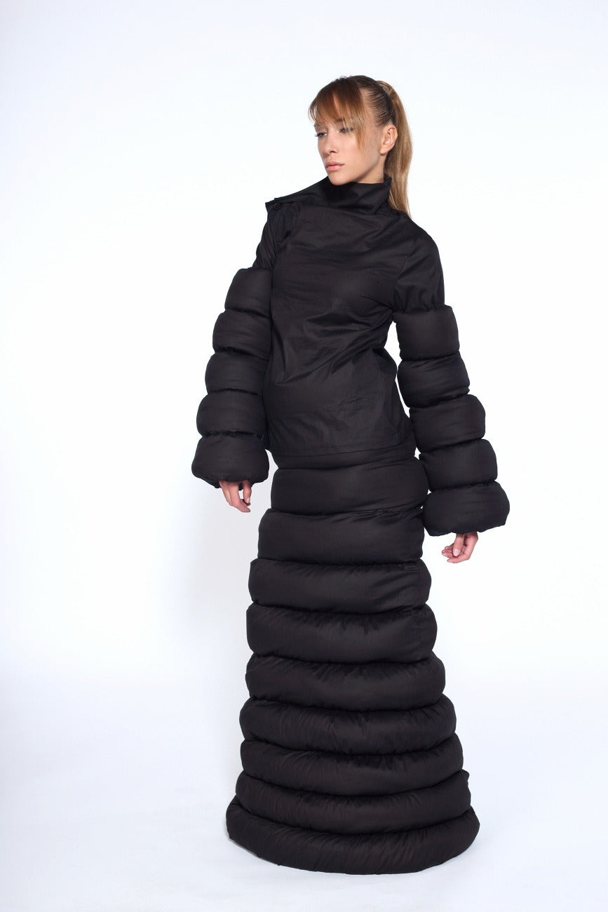 Deconstructed Black Jacket