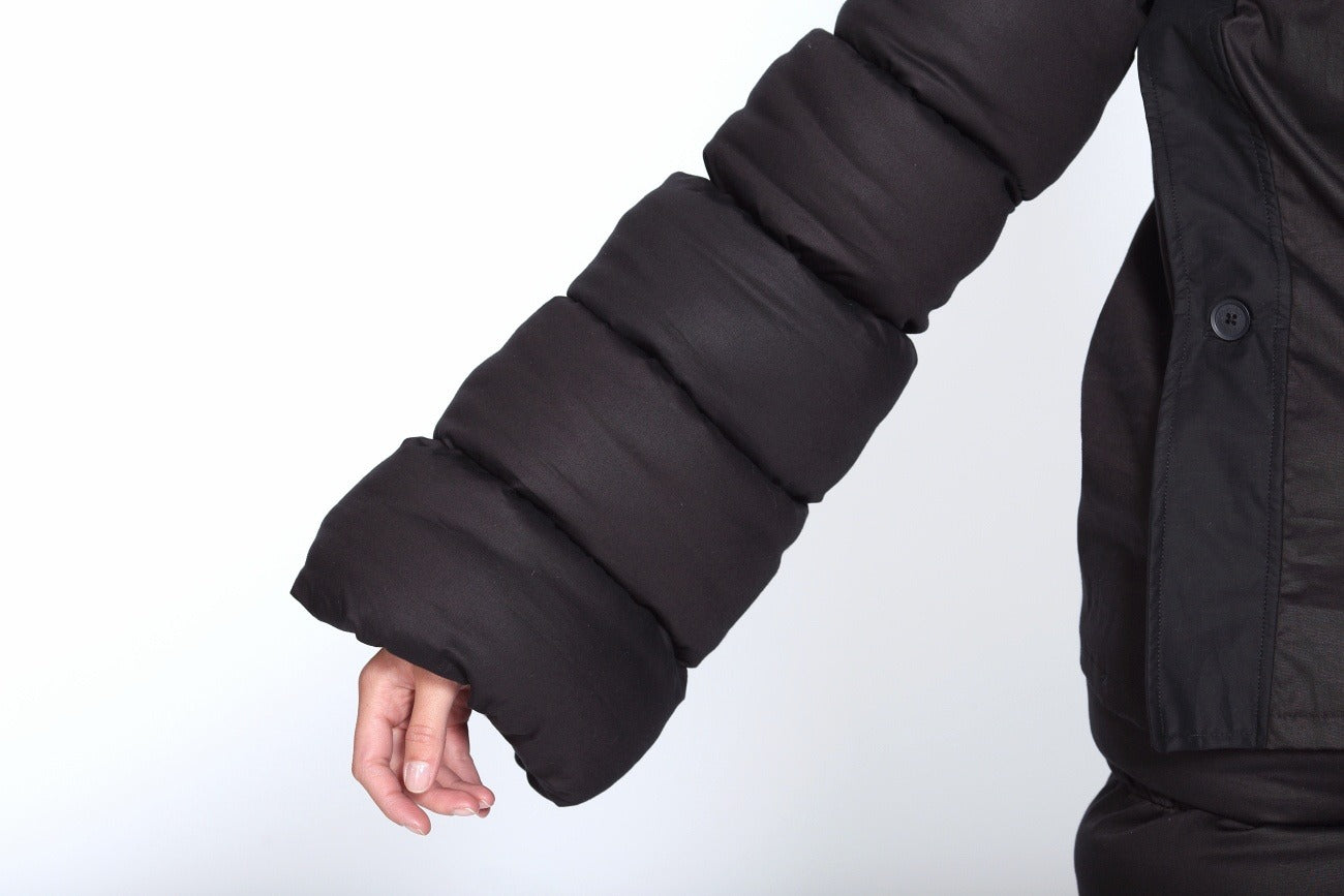 Deconstructed Black Jacket