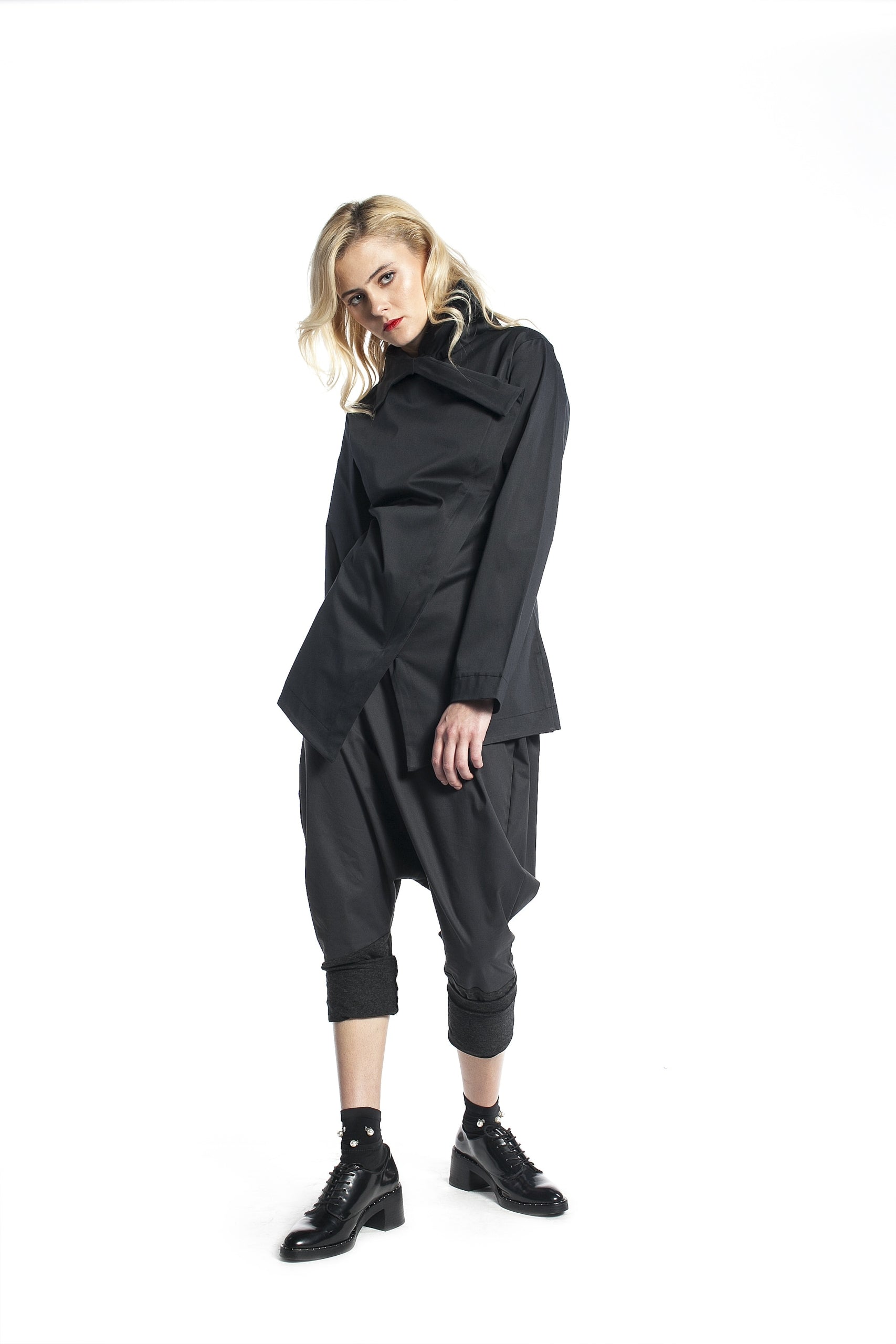 Asymmetric Cotton Jacket