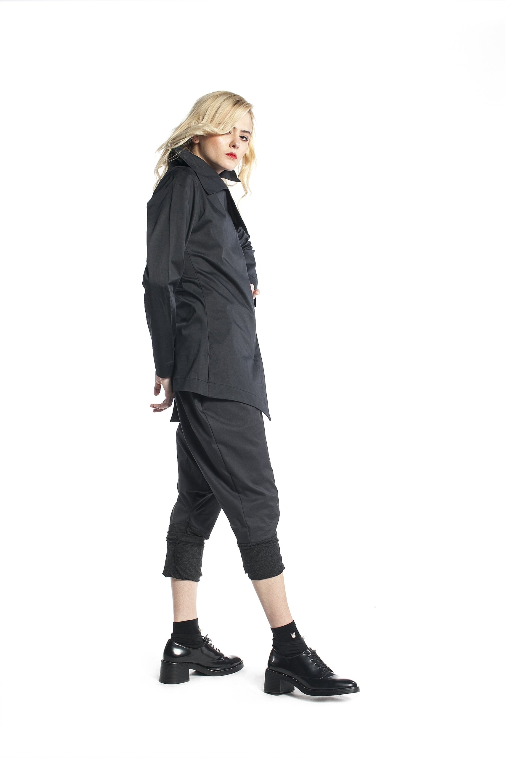 Asymmetric Cotton Jacket