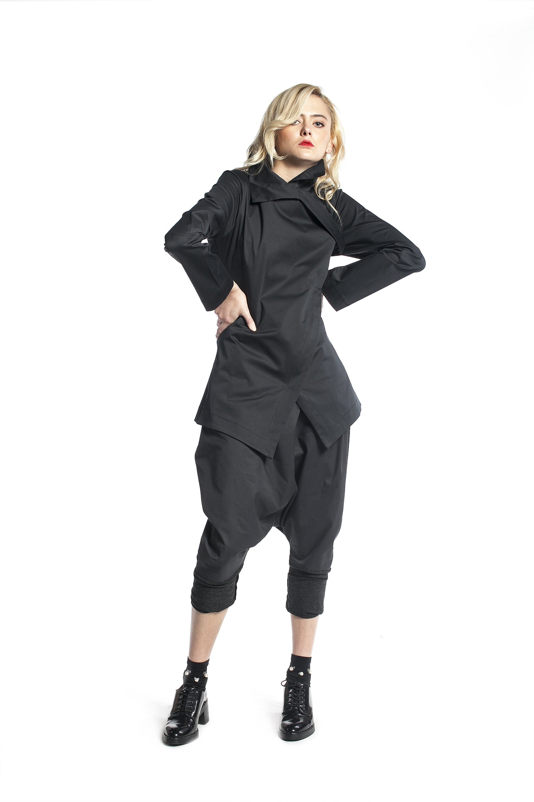 Asymmetric Cotton Jacket