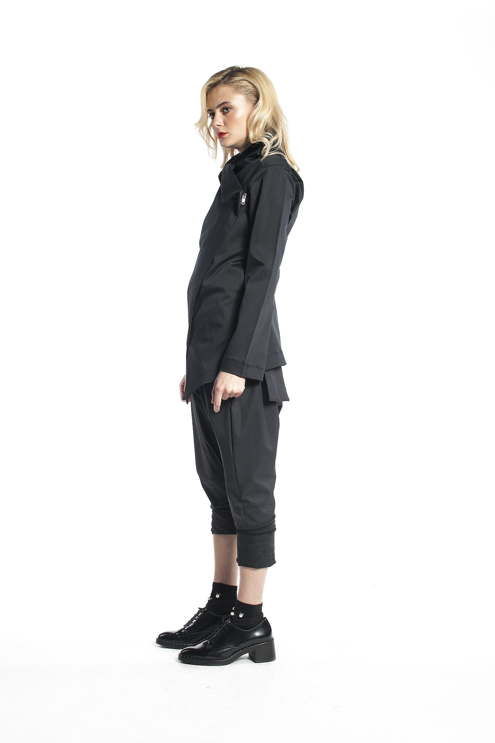 Asymmetric Cotton Jacket