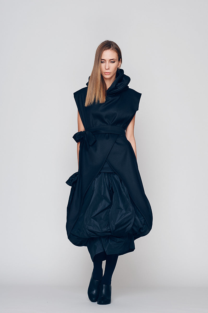 Deconstructed Hoodie Top