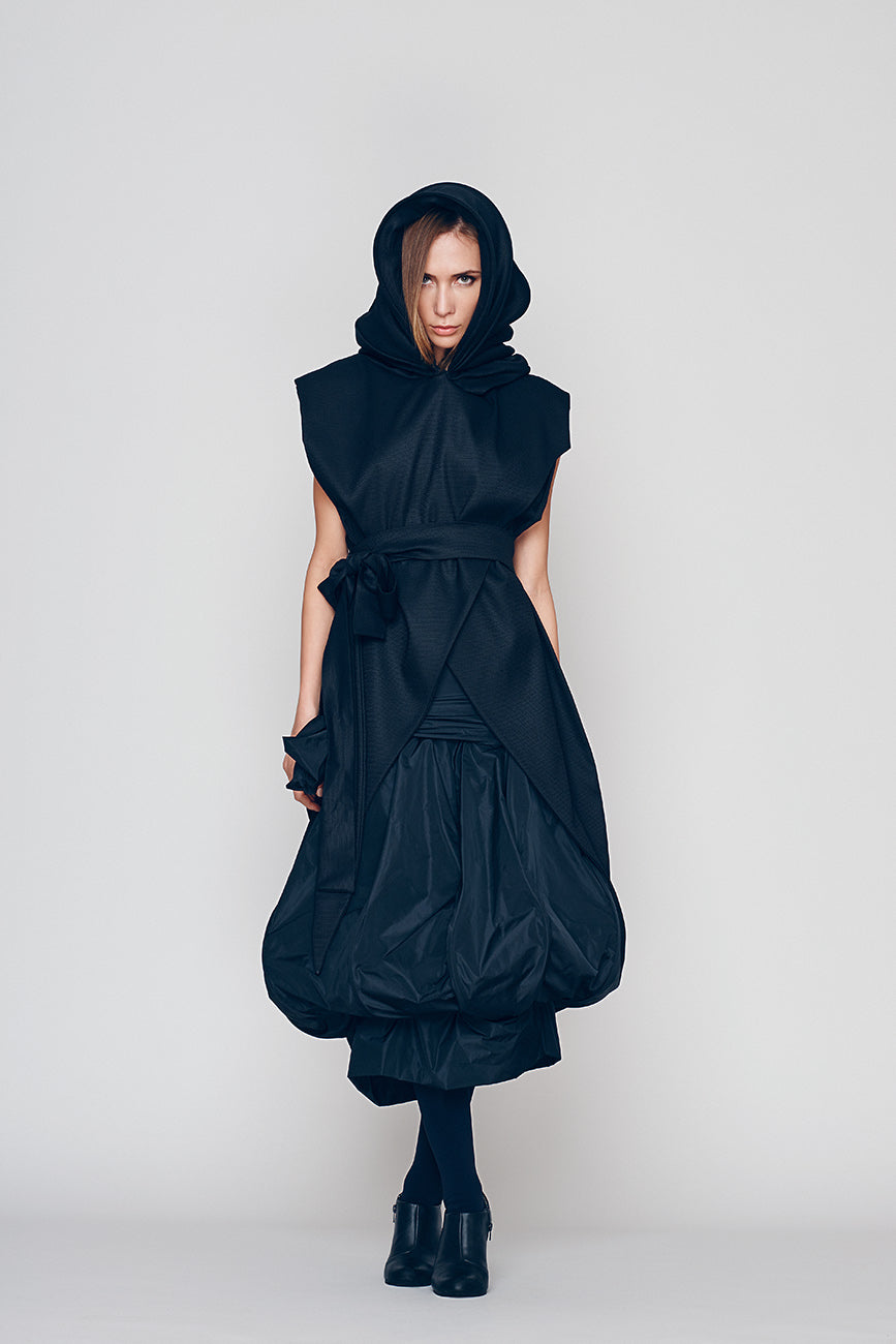 Deconstructed Hoodie Top