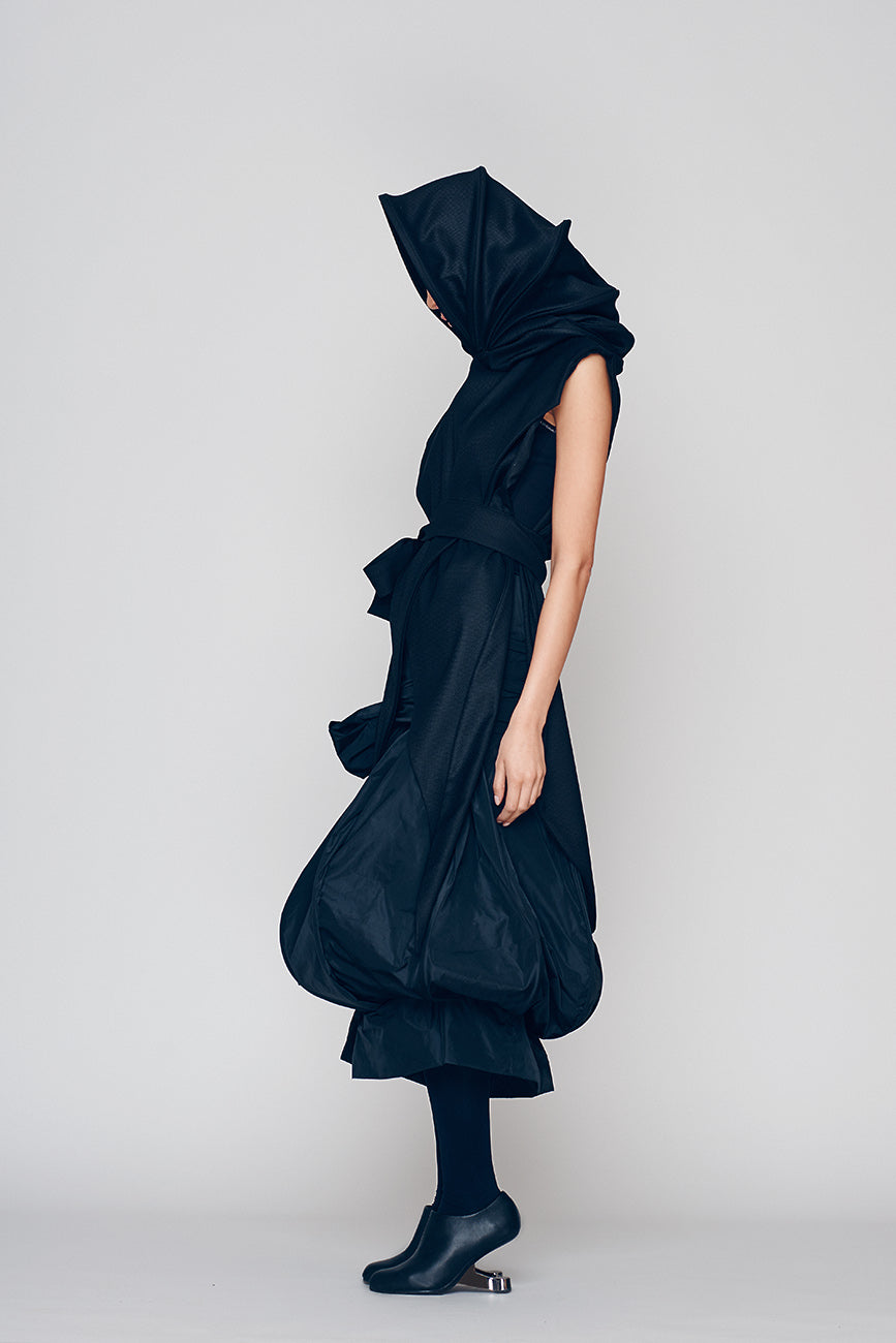 Deconstructed Hoodie Top