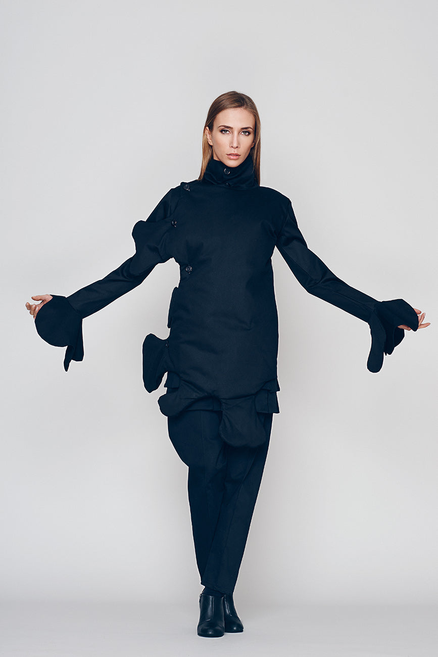 "Puzzle" Jacket with Wadding