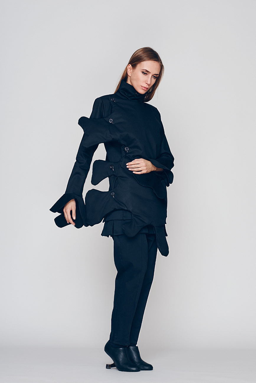 "Puzzle" Jacket with Wadding