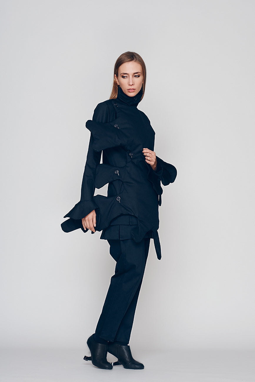 "Puzzle" Jacket with Wadding