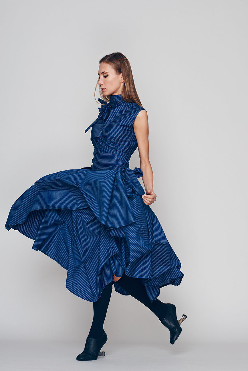 Blue Ribbons Dress