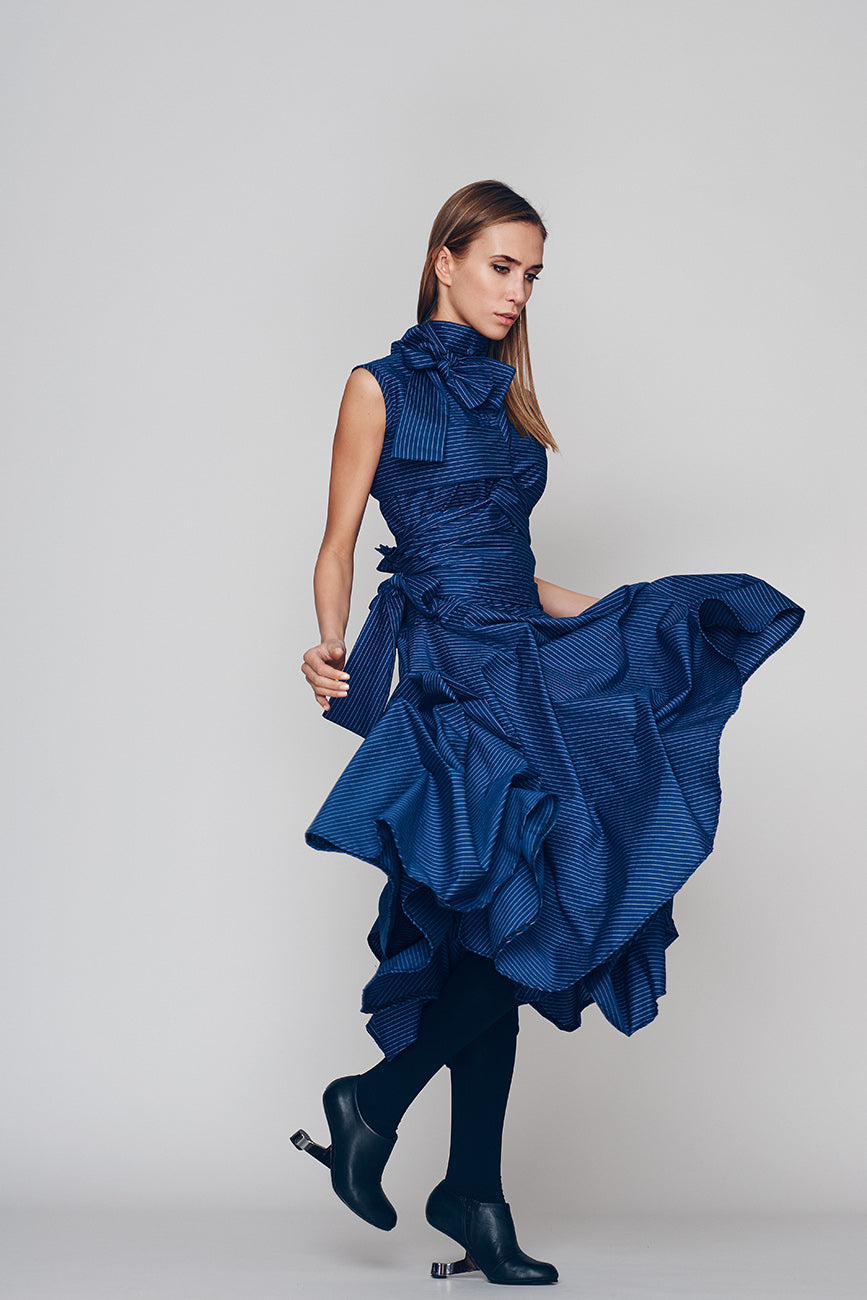 Blue Ribbons Dress