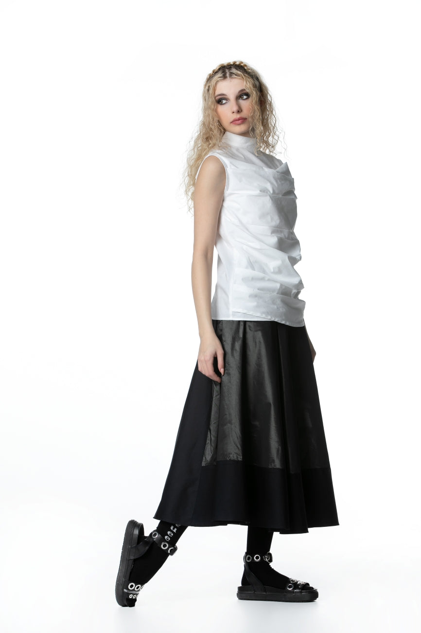 Cotton Top With Turtleneck