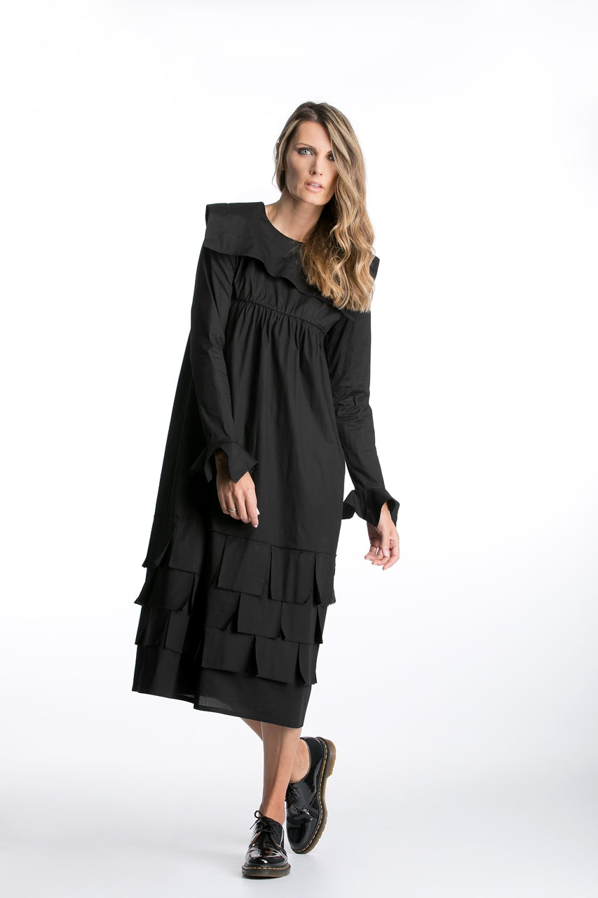 Loose Fit Long Sleeve Dress