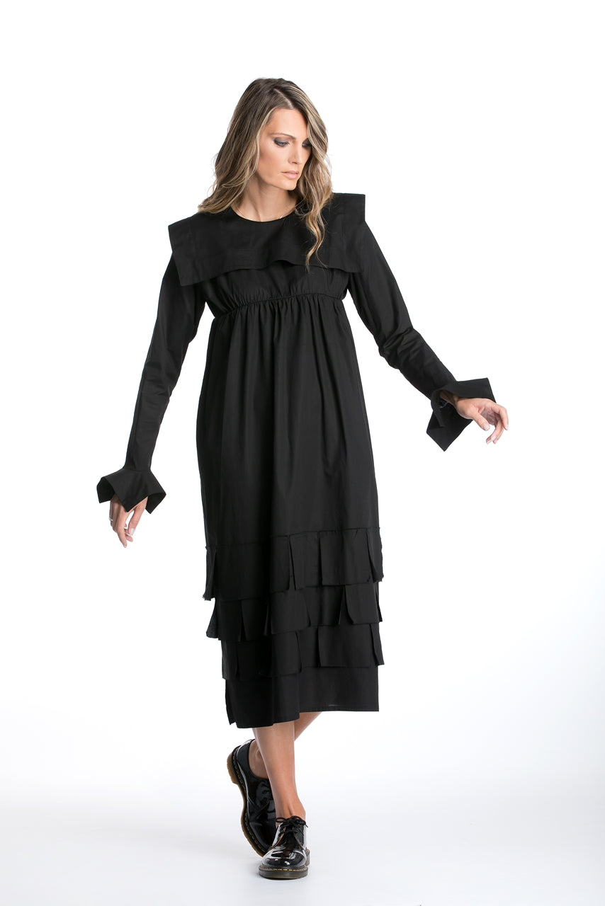 Loose Fit Long Sleeve Dress