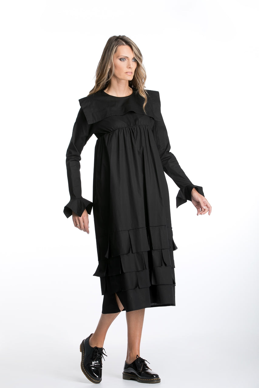 Loose Fit Long Sleeve Dress