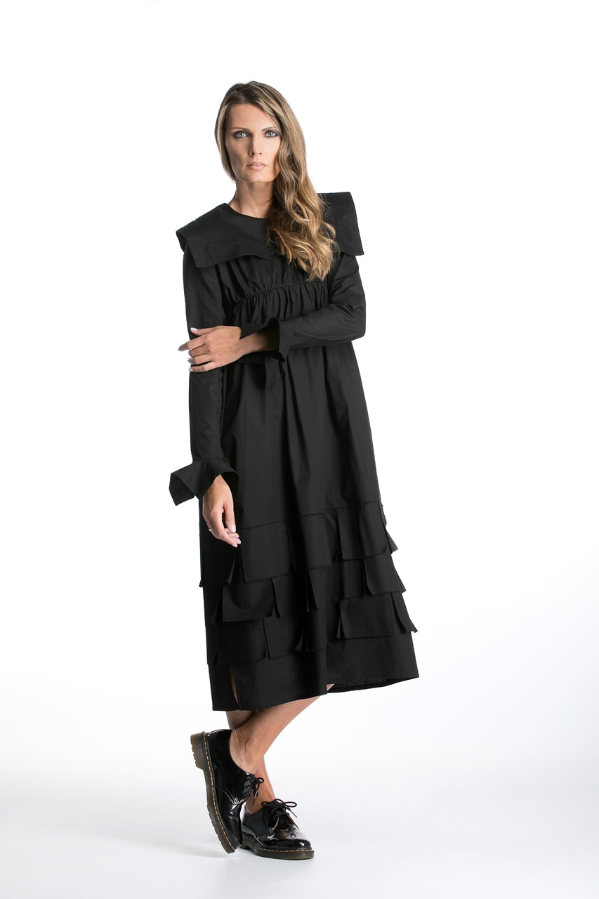 Loose Fit Long Sleeve Dress