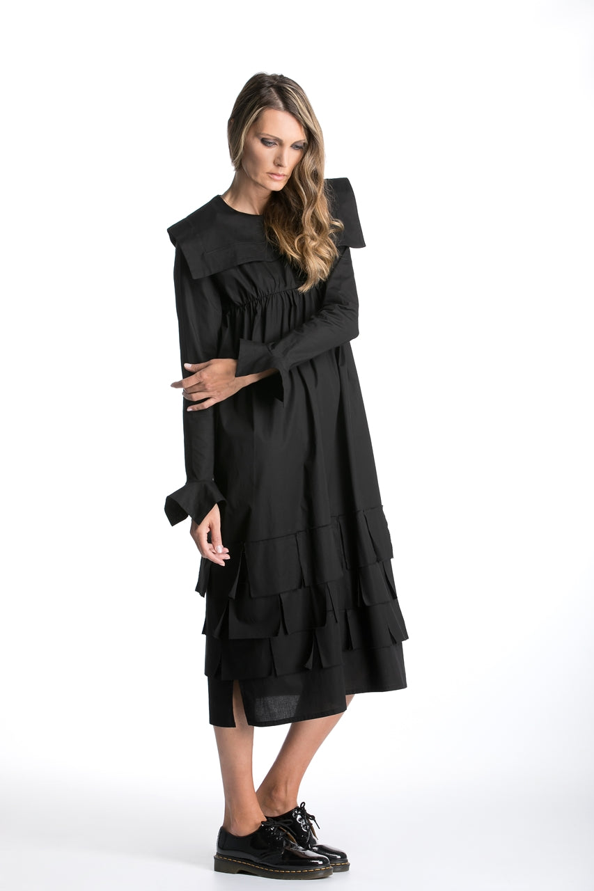 Loose Fit Long Sleeve Dress