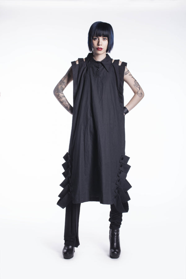 Long Deconstructed Vest