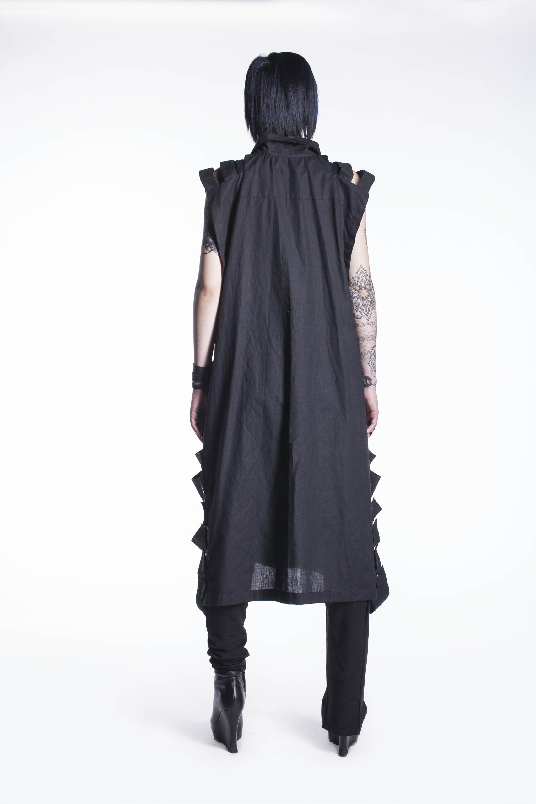 Long Deconstructed Vest