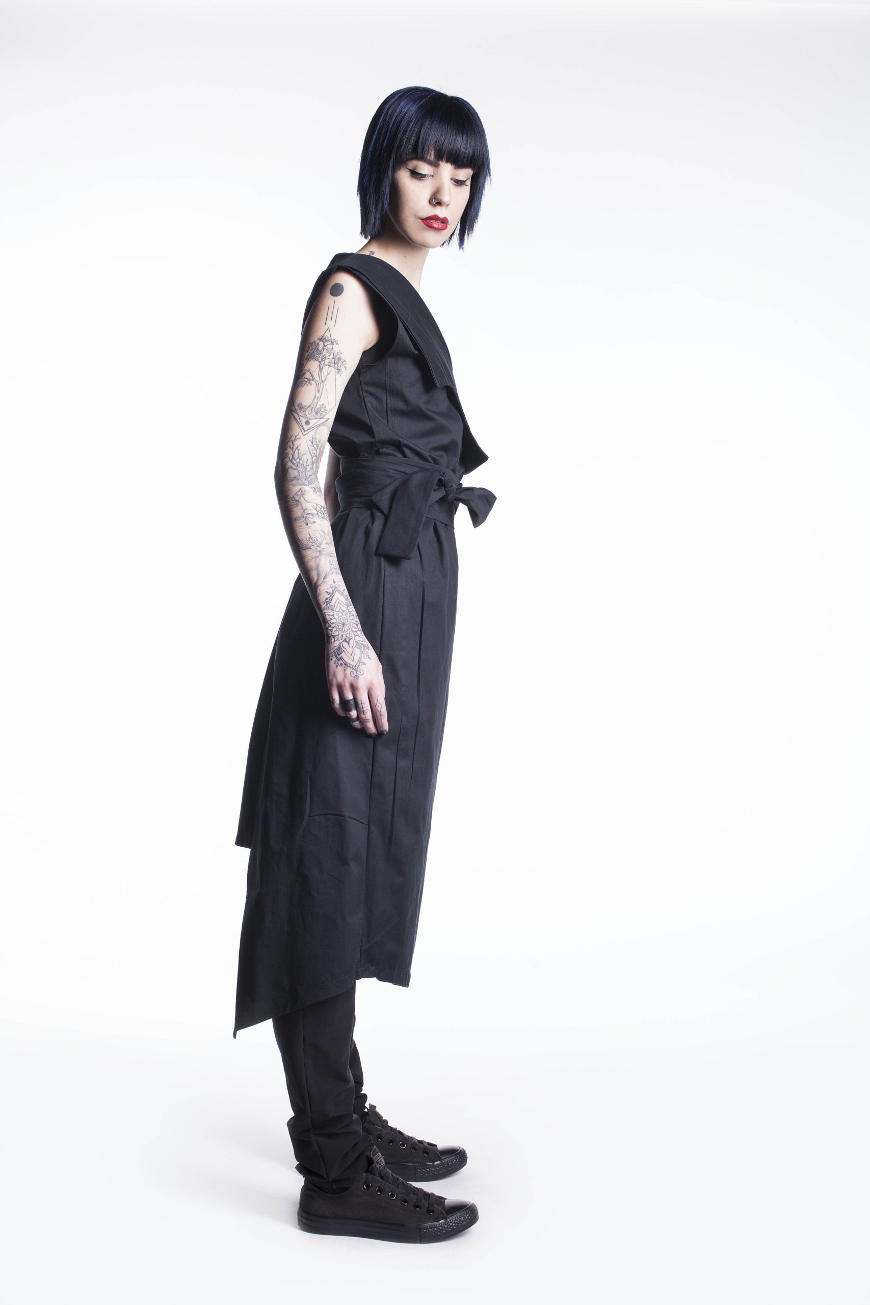 Japanese Black Dress