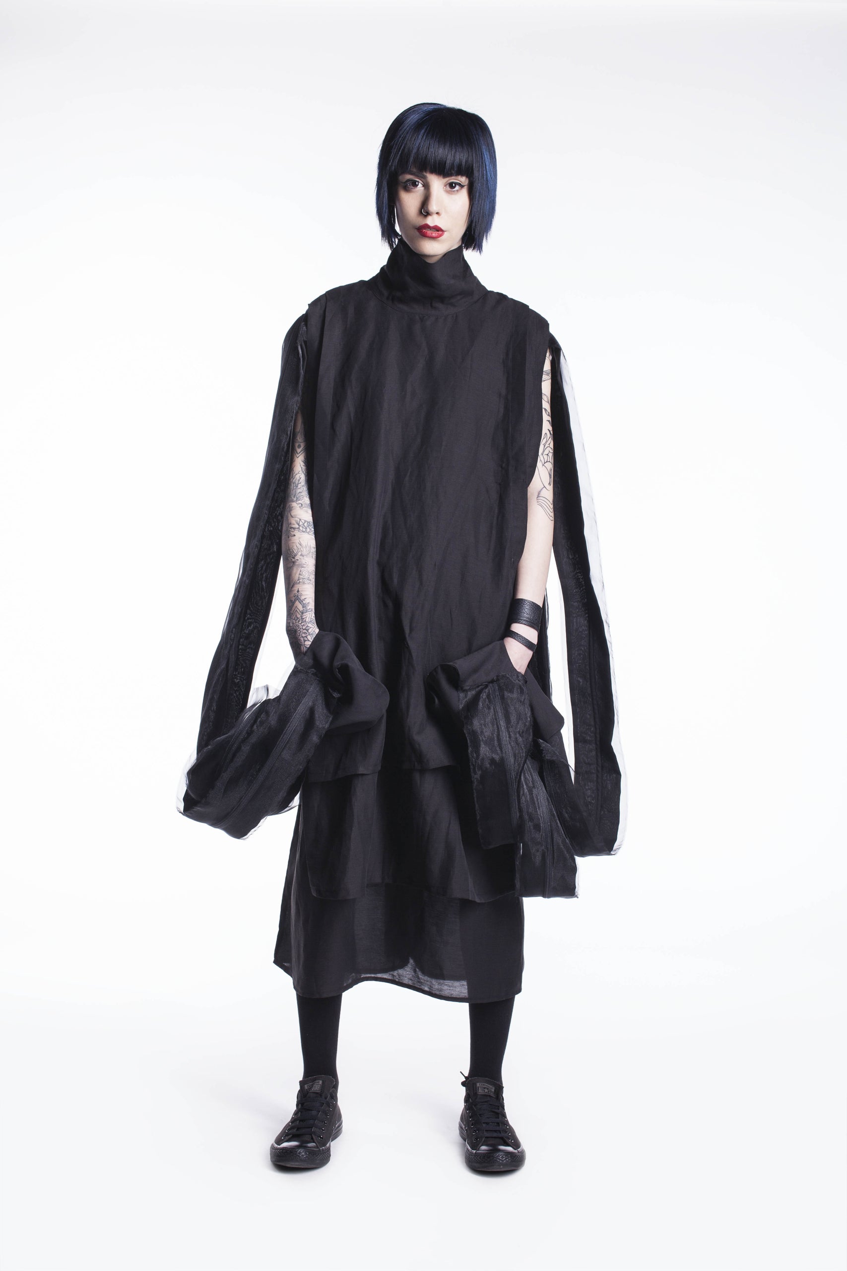 Avant Garde Linen Dress