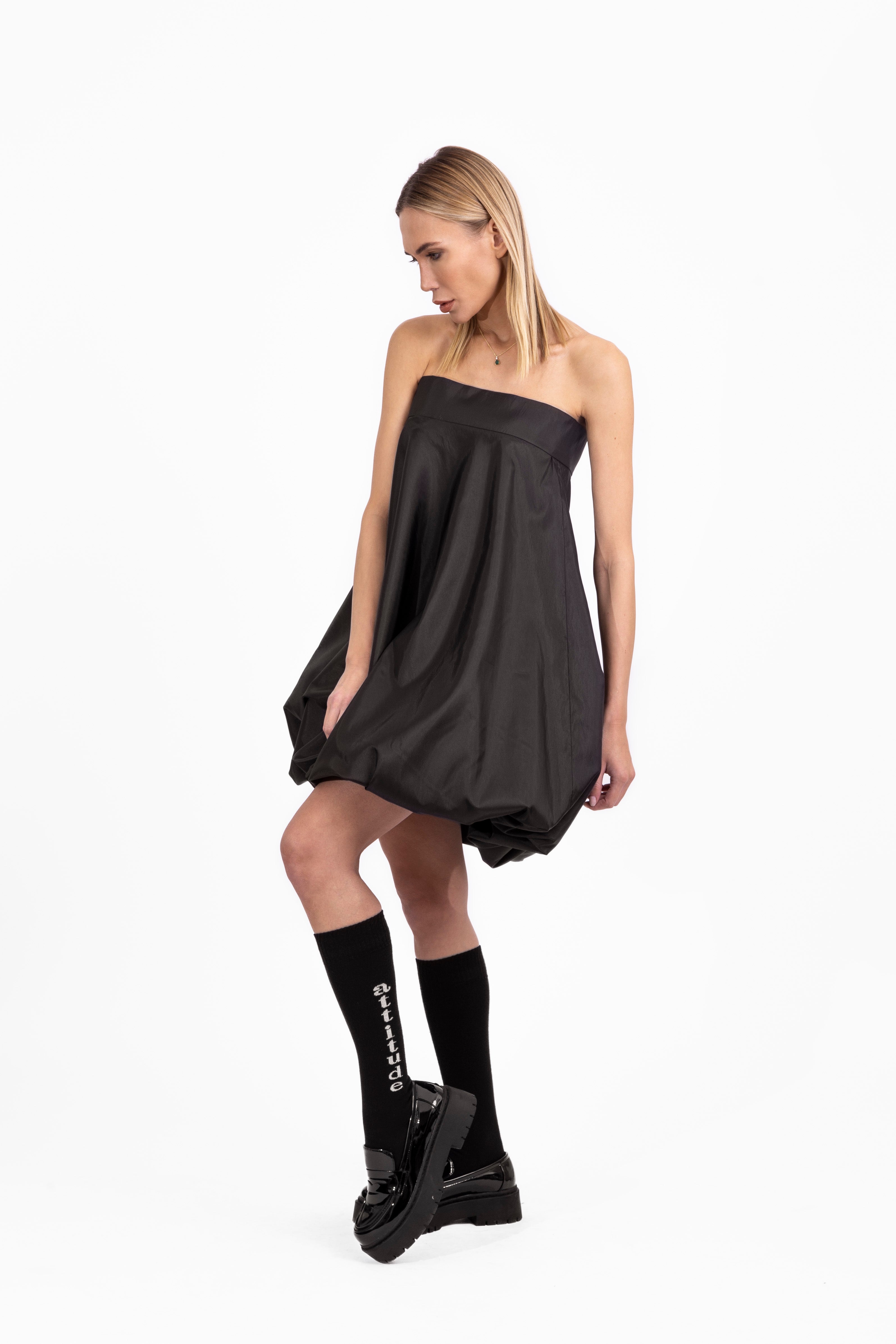 Taffeta Bubble Dress