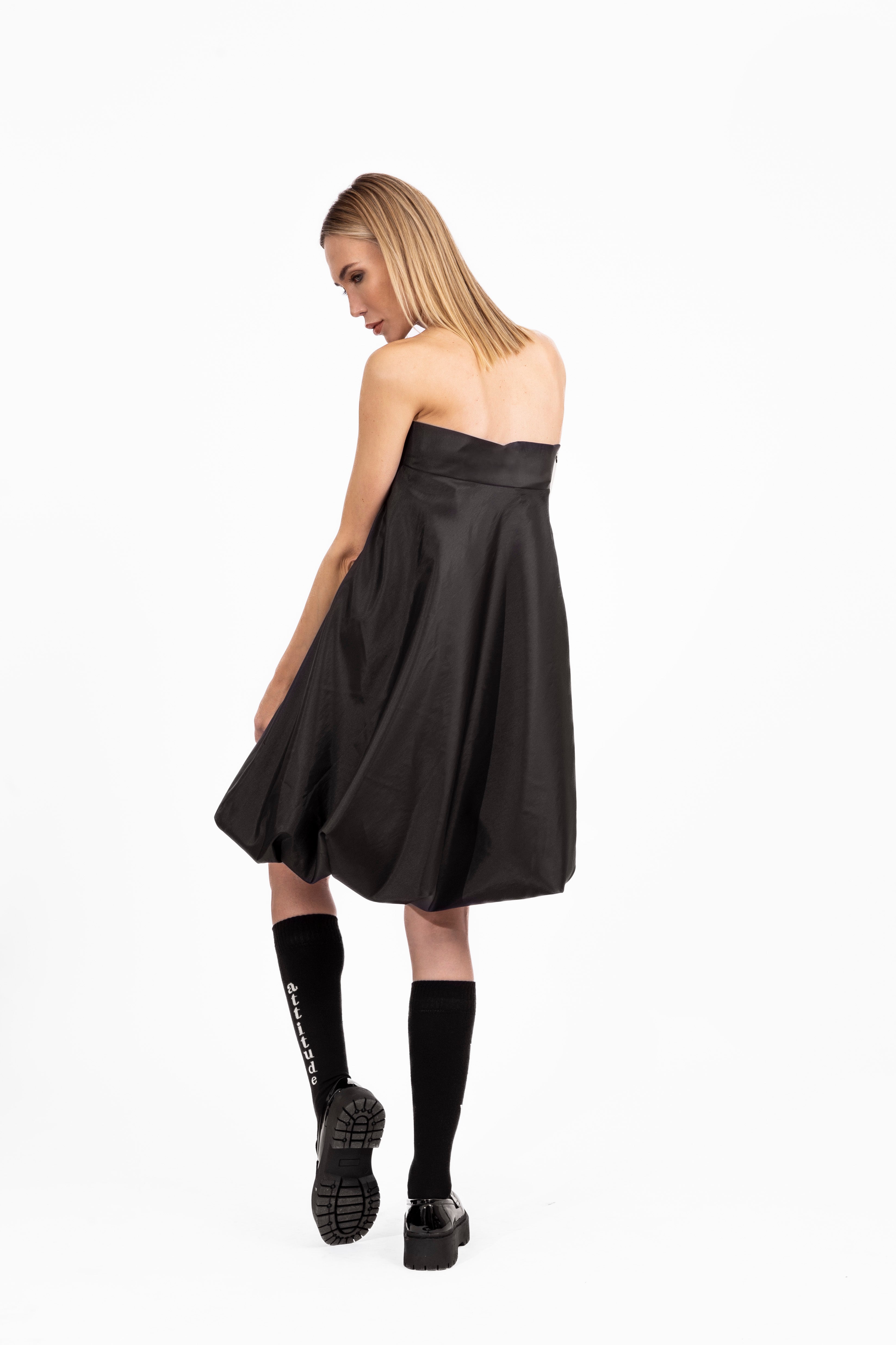 Taffeta Bubble Dress