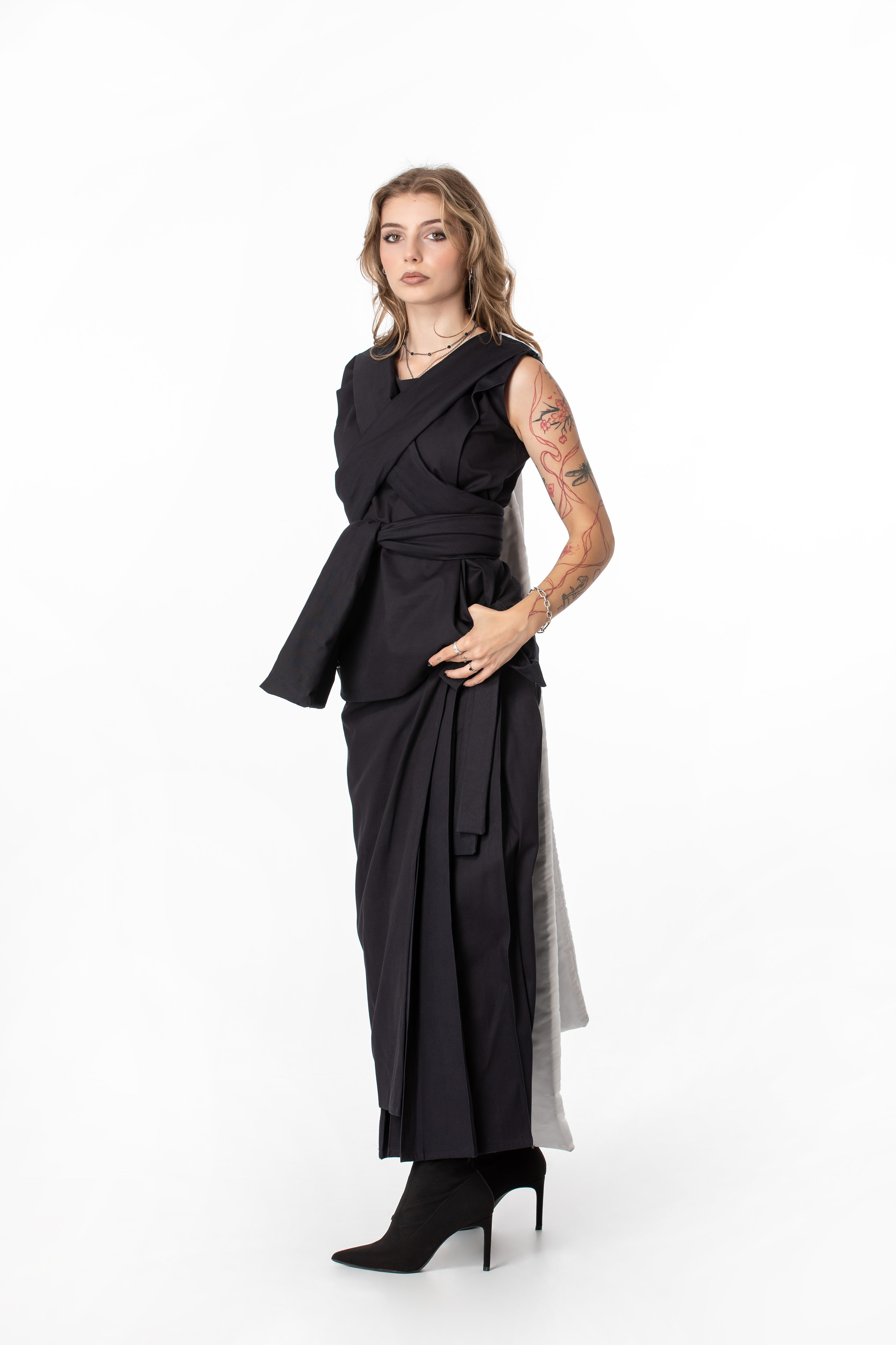 Ribbon Wrap Vest