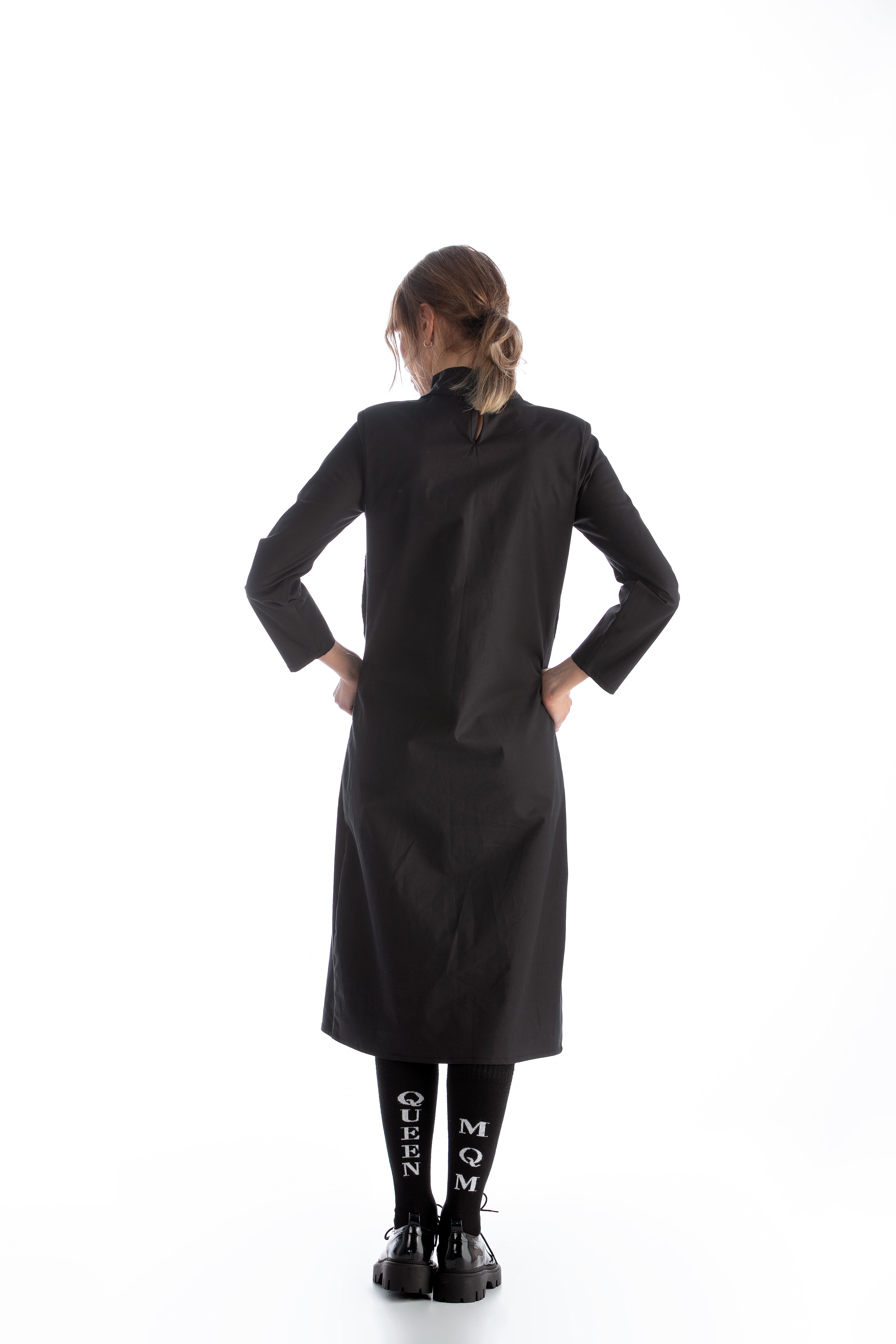 Midi Dress with Front Pocket