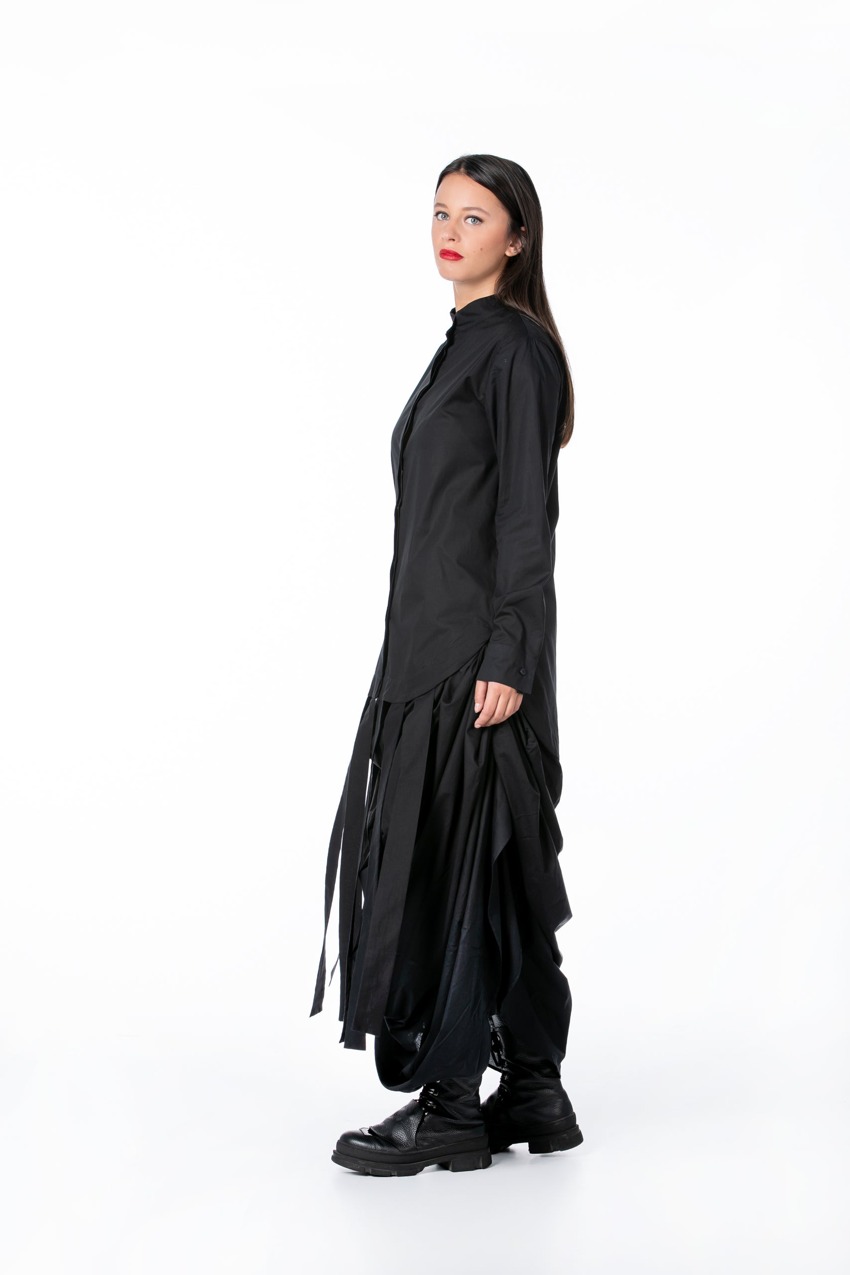 Avant Garde Tunic Top with Ribbons